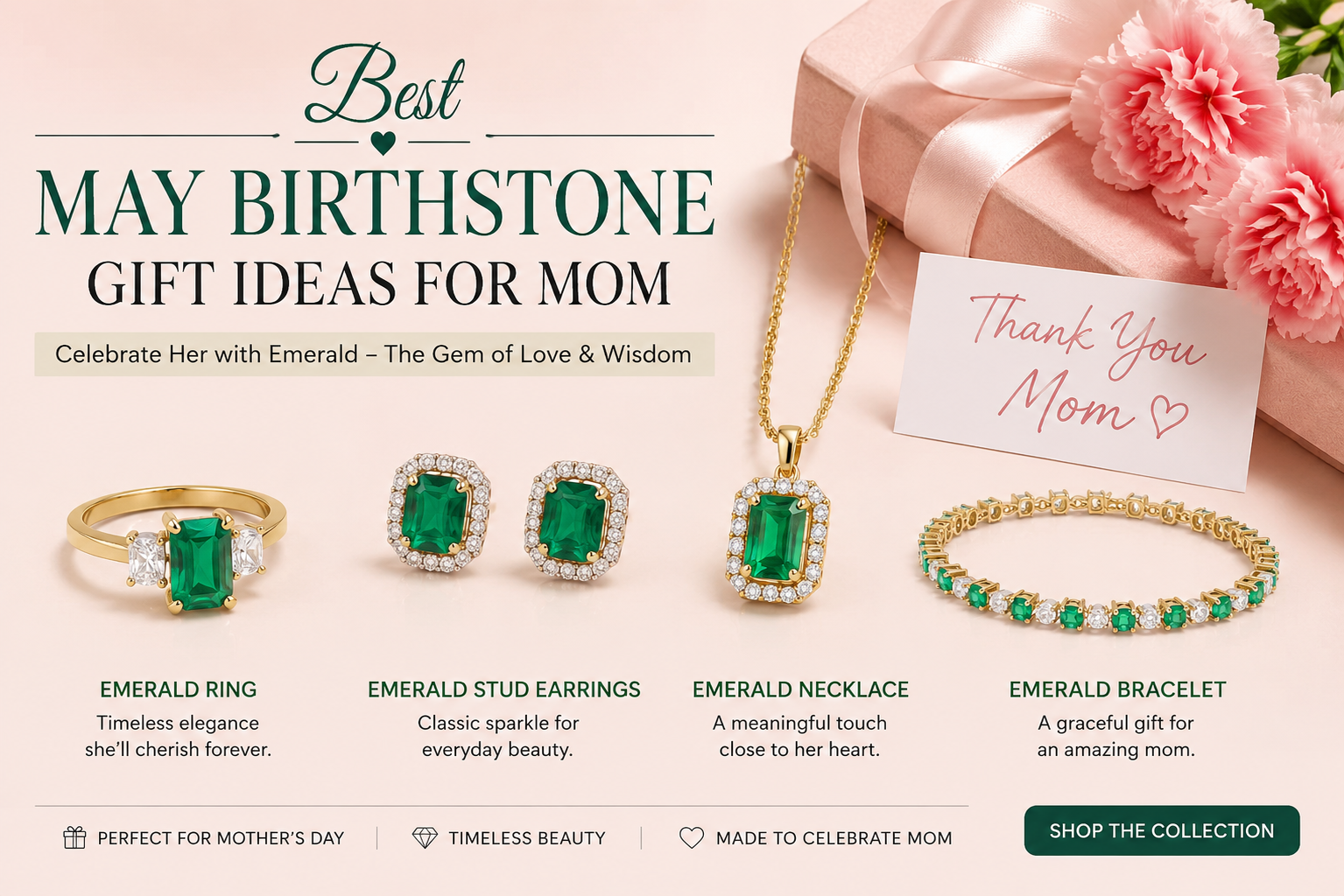 Best May Birthstone Gift Ideas for Mom