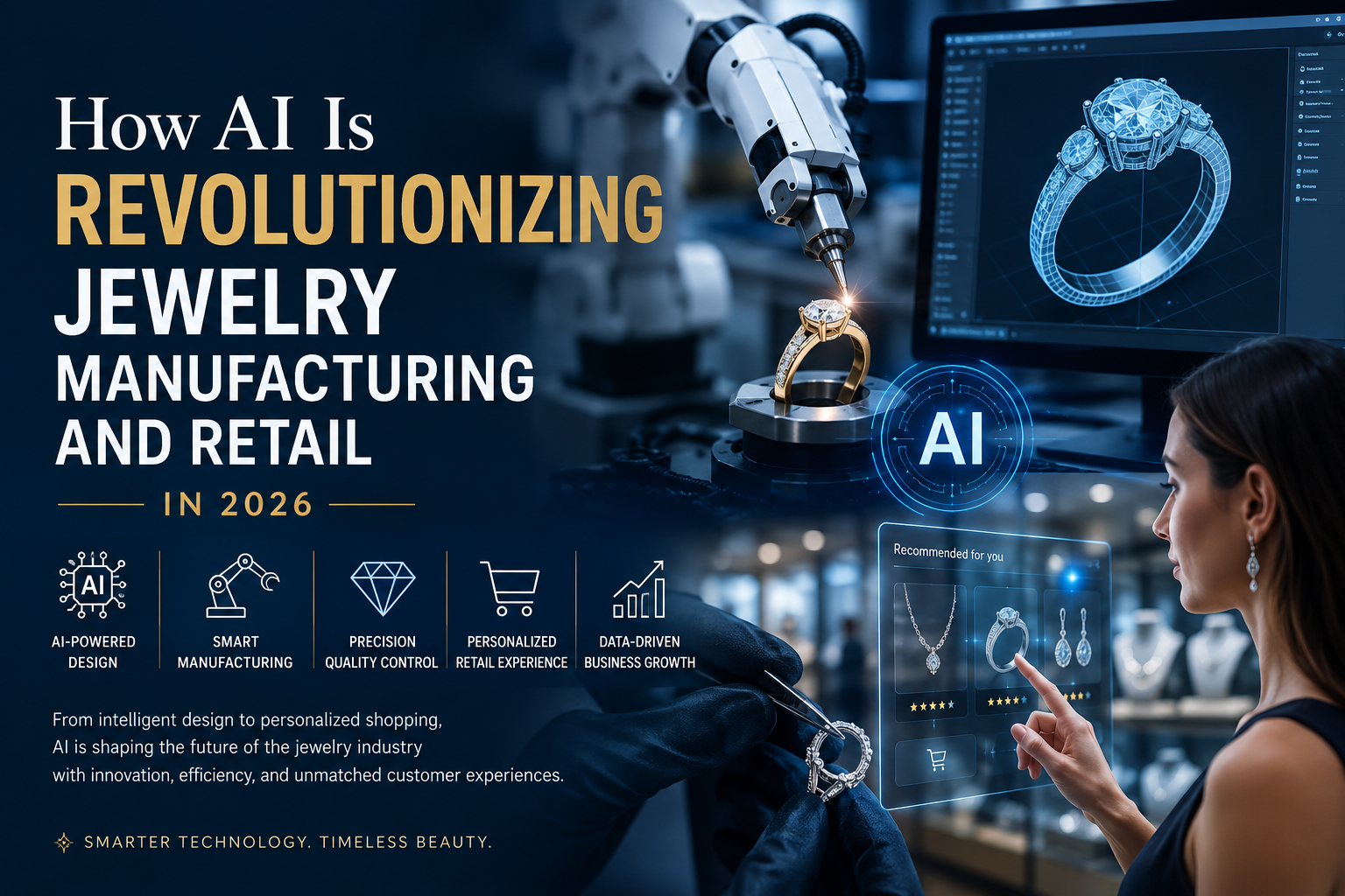 How AI Is Revolutionizing Jewelry Manufacturing and Retail in 2026