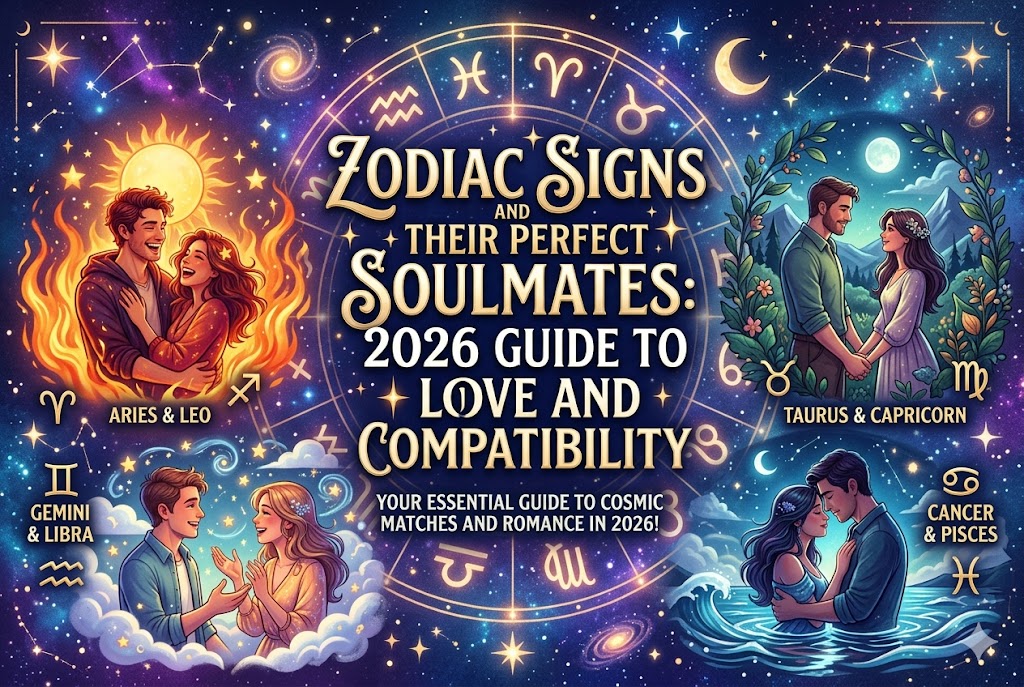 Zodiac Signs And Their Perfect Soulmates: 2026 Guide to Love And Compatibility