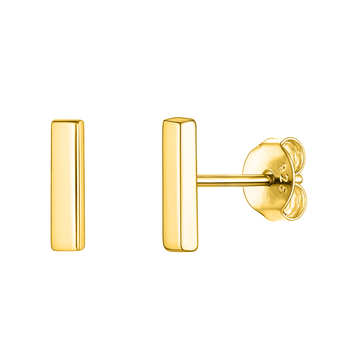 Bar Stud Earrings