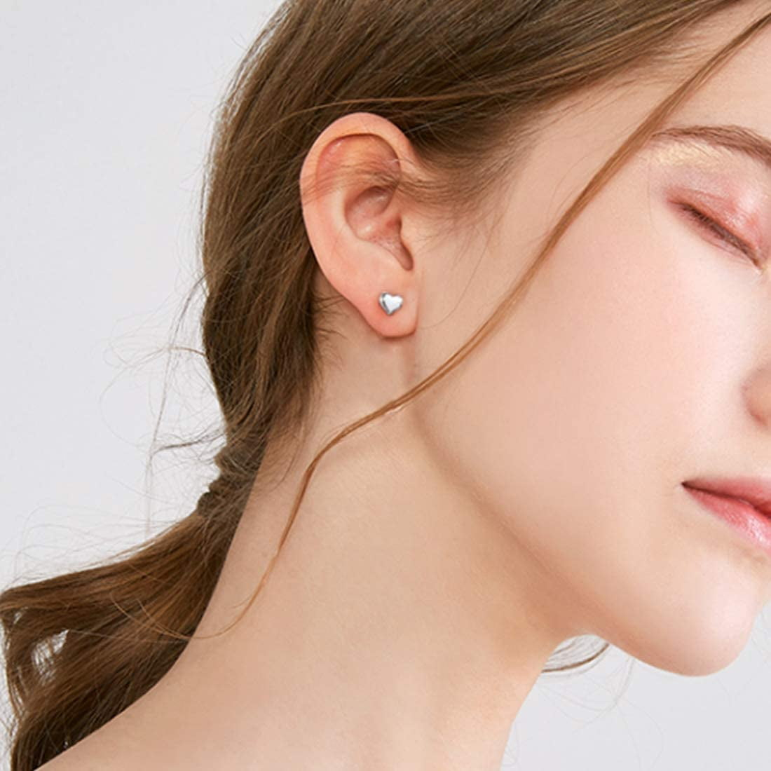 Heart Stud Earrings