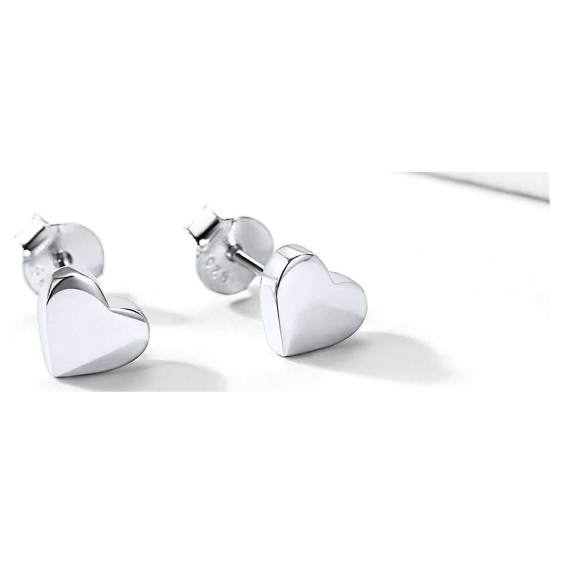 Heart Stud Earrings
