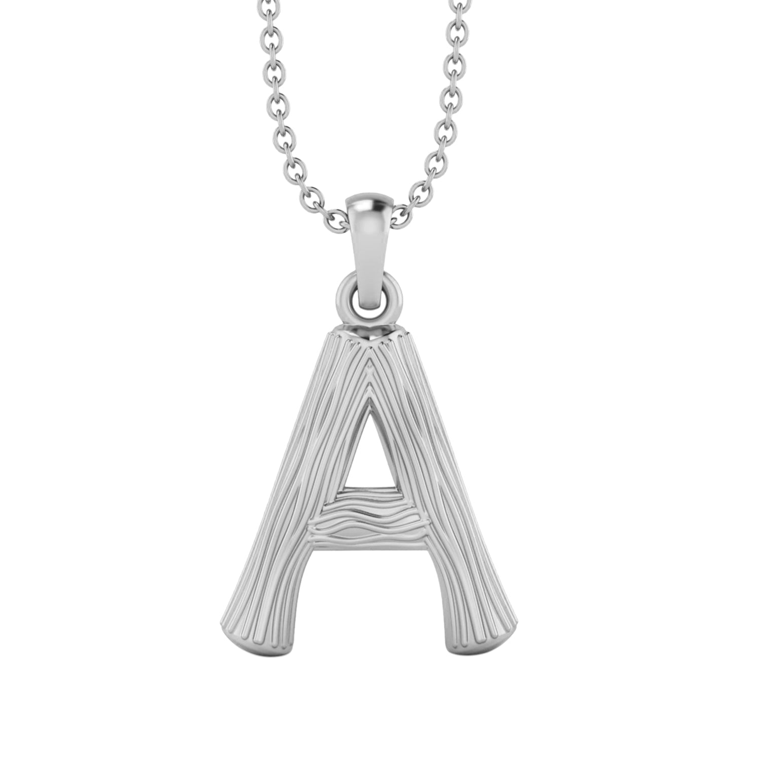 Initial Capital A-E Charm Necklace