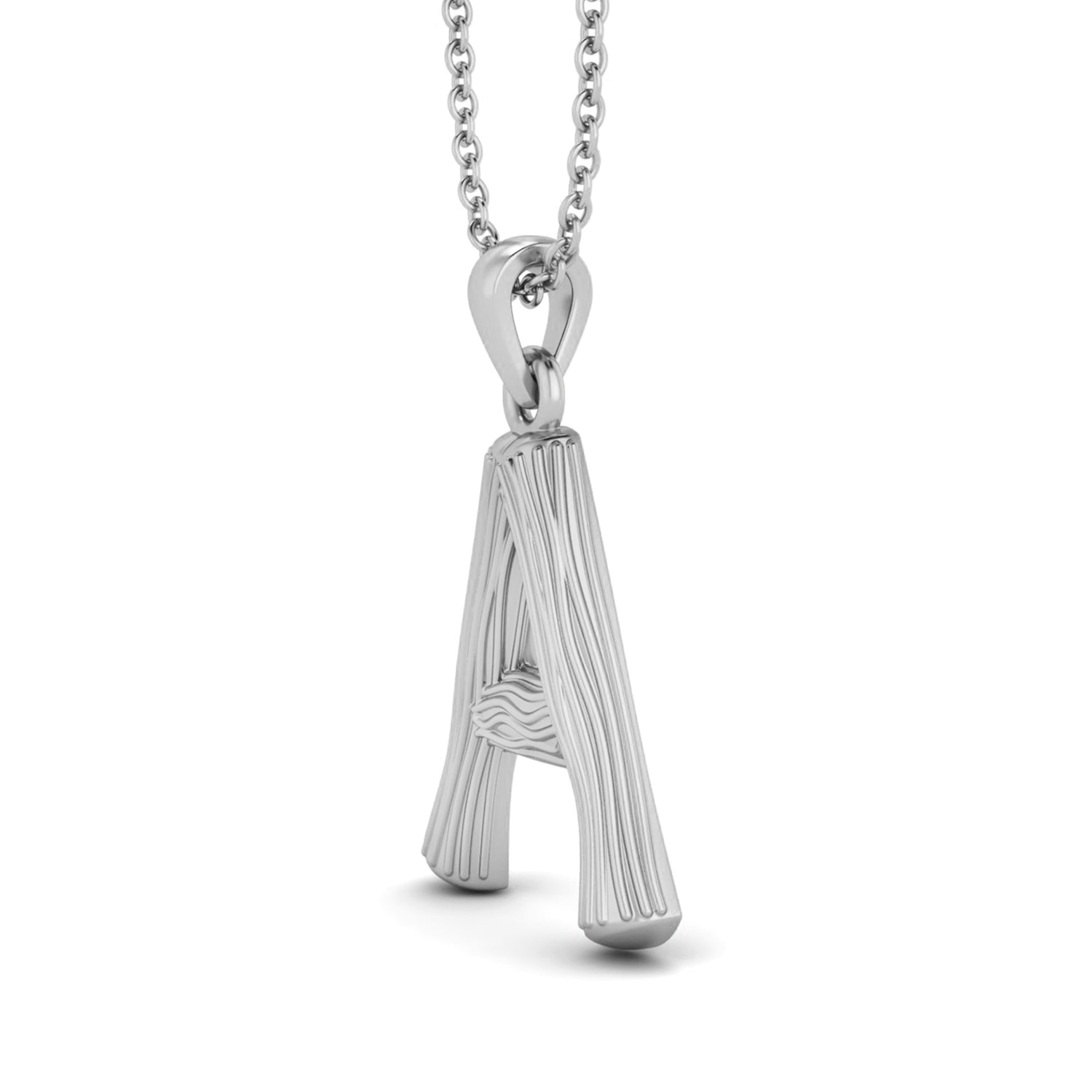 Initial Capital A-E Charm Necklace