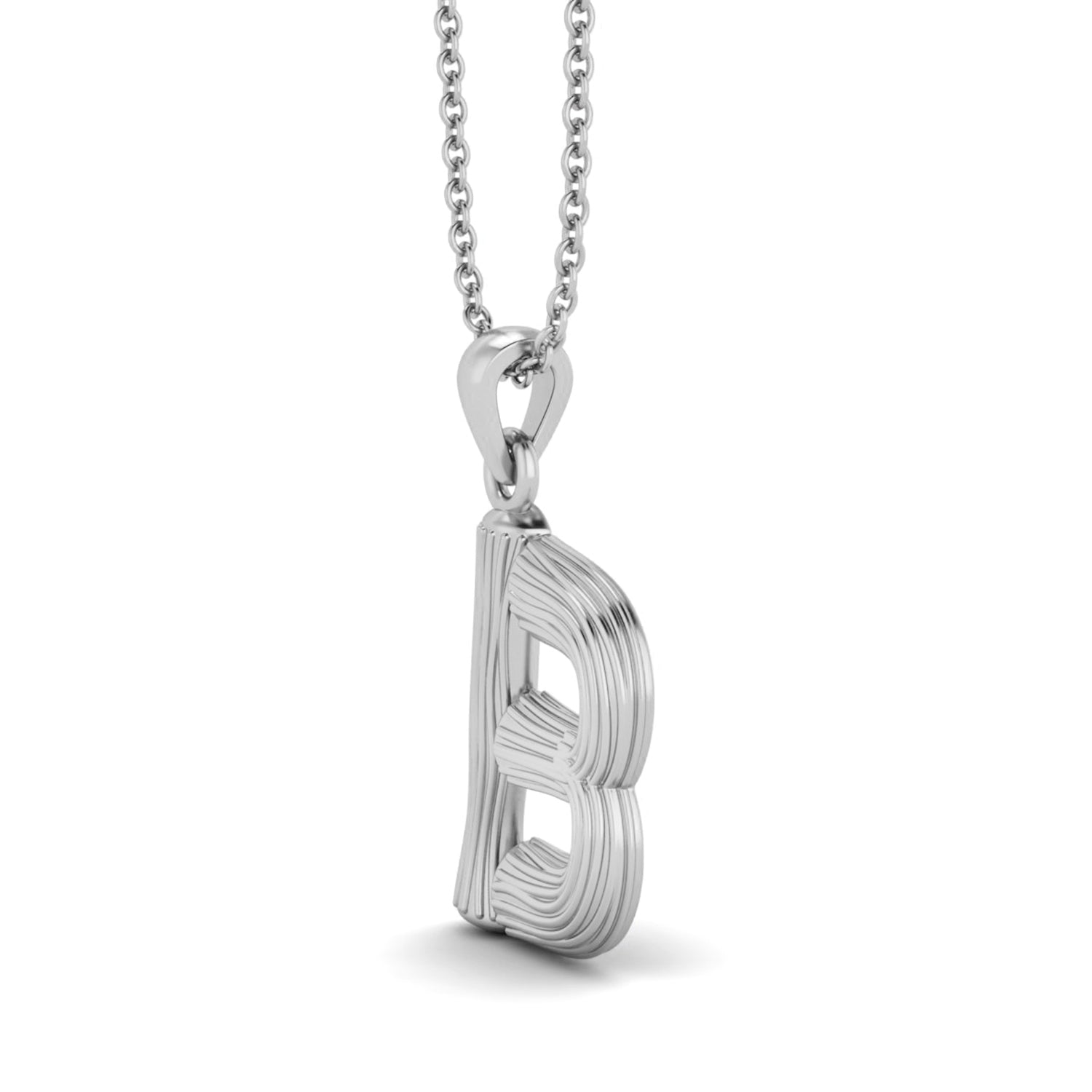 Initial Capital A-E Charm Necklace