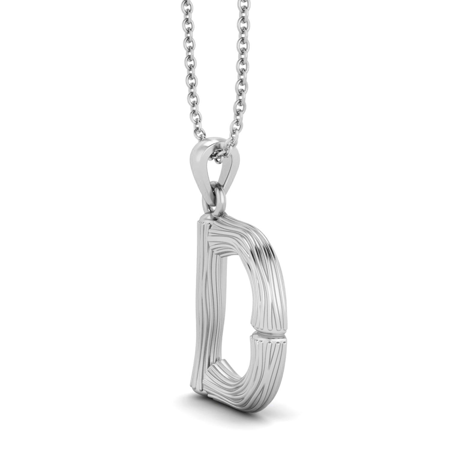 Initial Capital A-E Charm Necklace
