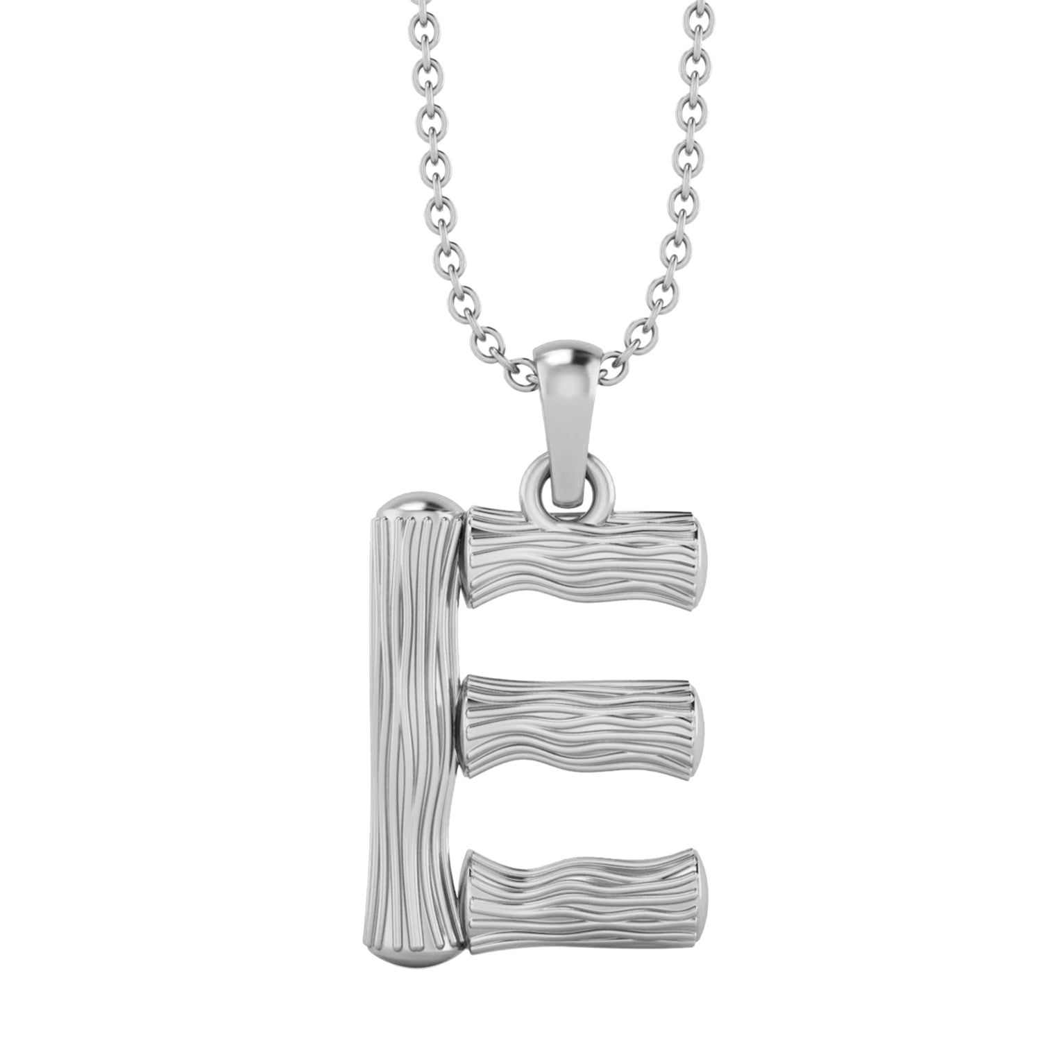 Initial Capital A-E Charm Necklace
