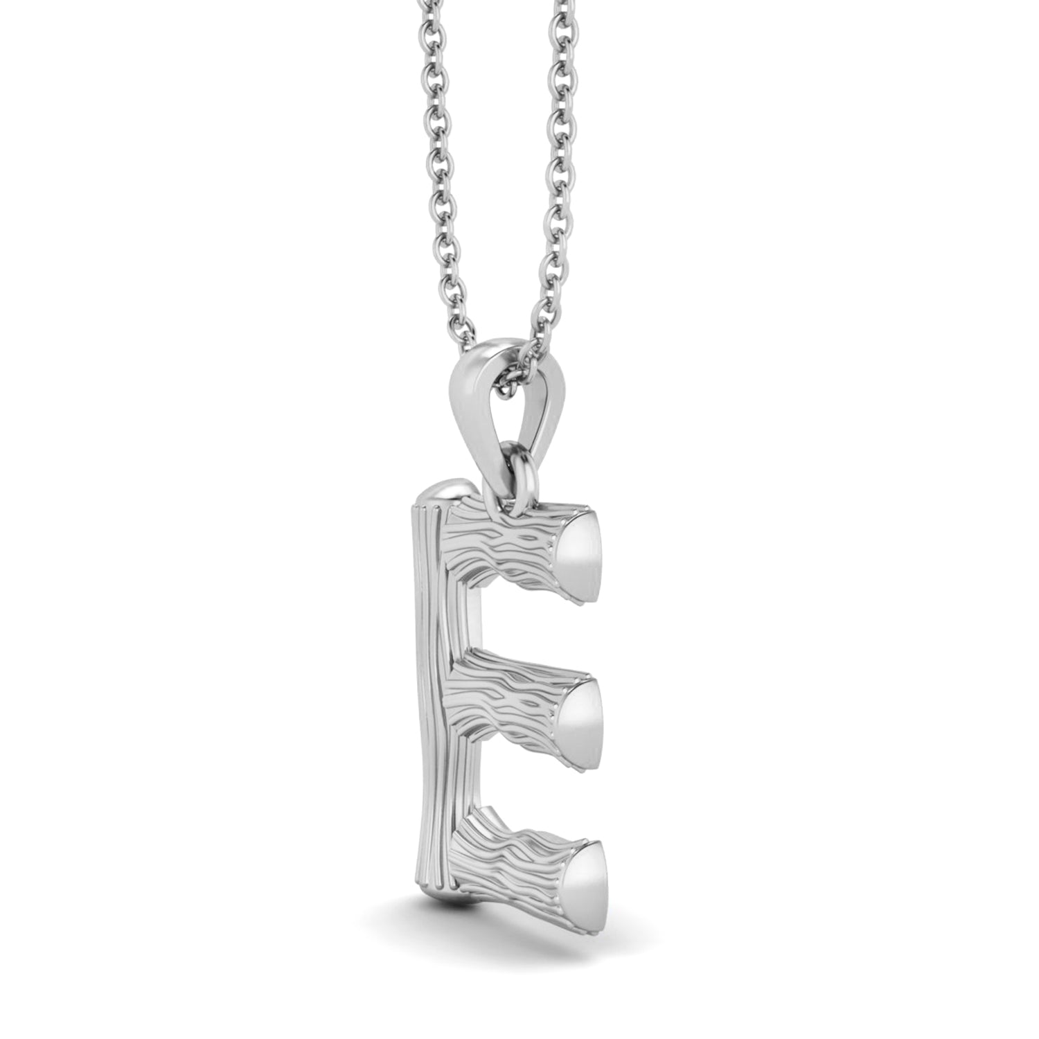 Initial Capital A-E Charm Necklace