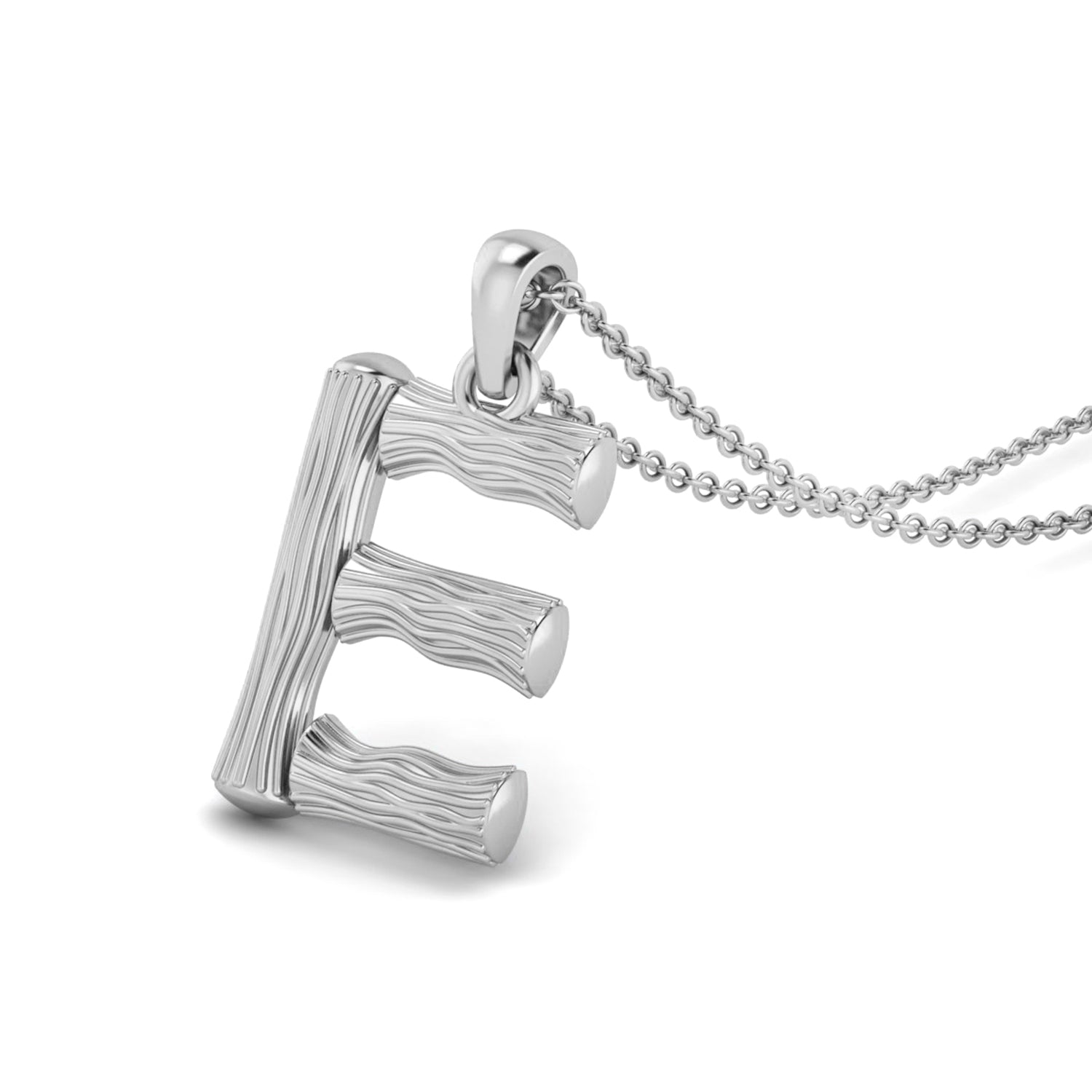 Initial Capital A-E Charm Necklace