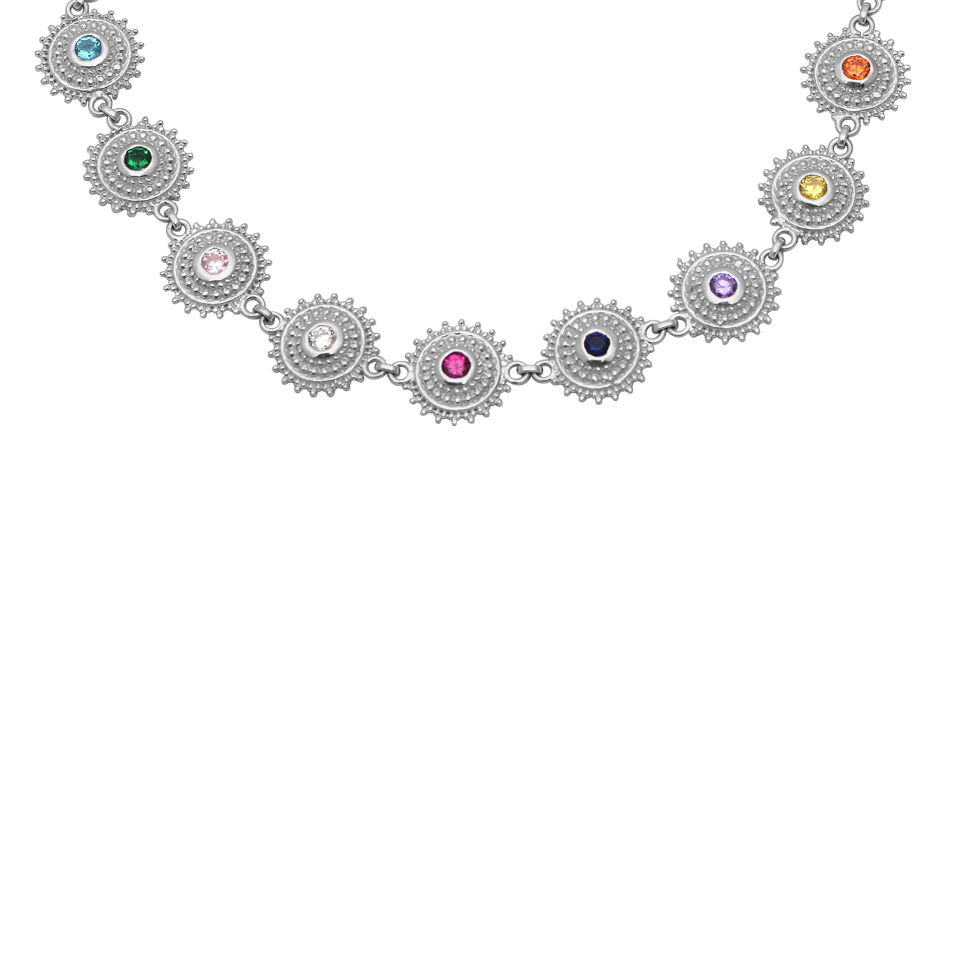 Full Sunburst Design Boho Festival Style Anklet