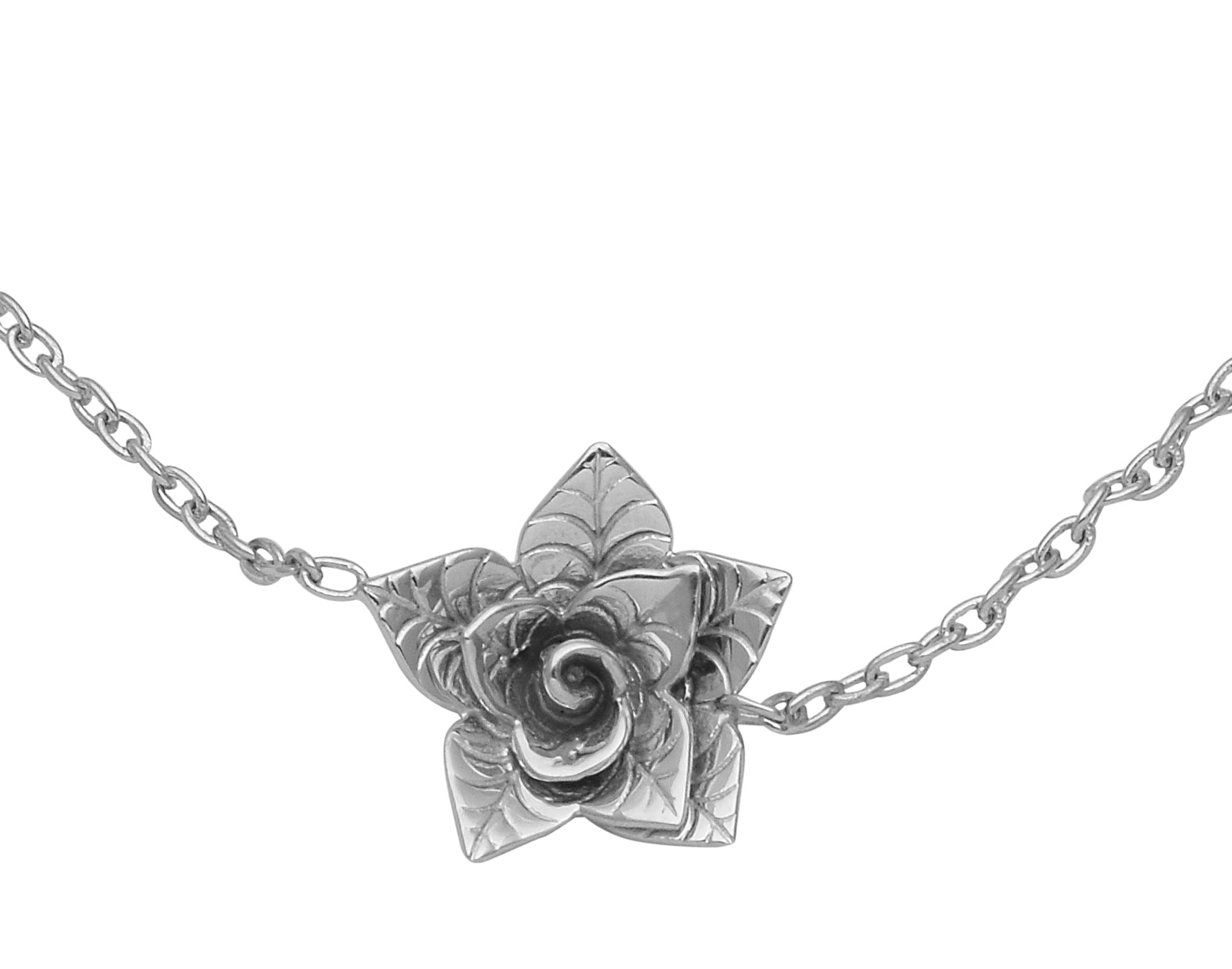 Rose Flower Charm Delicate Chain Anklet
