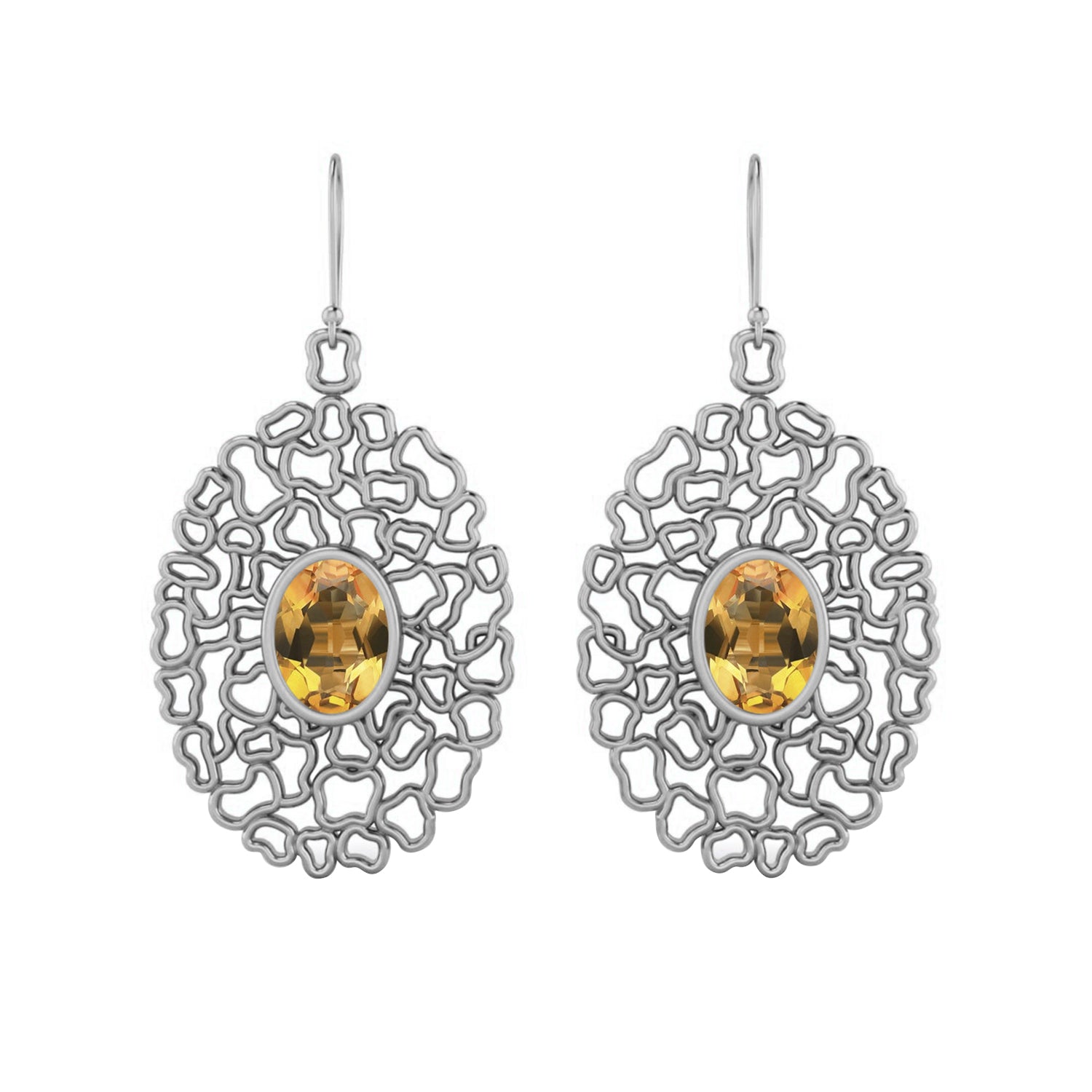 Citrine Earring