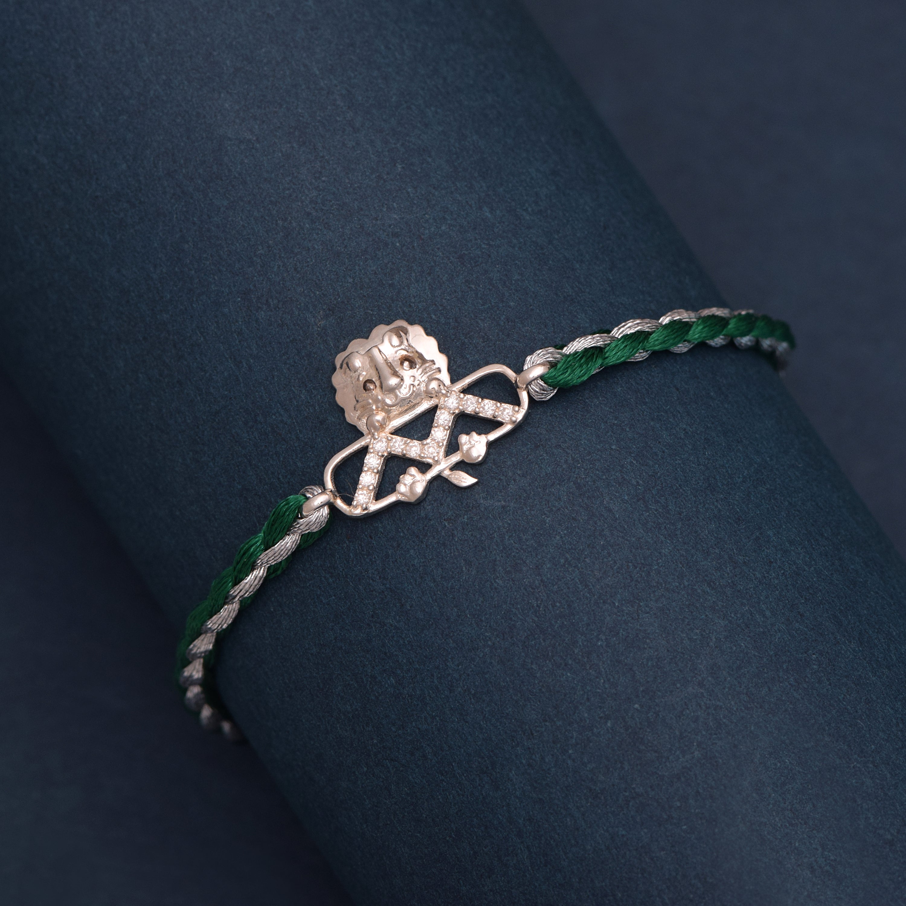 Lion Face Rakhi Bracelet