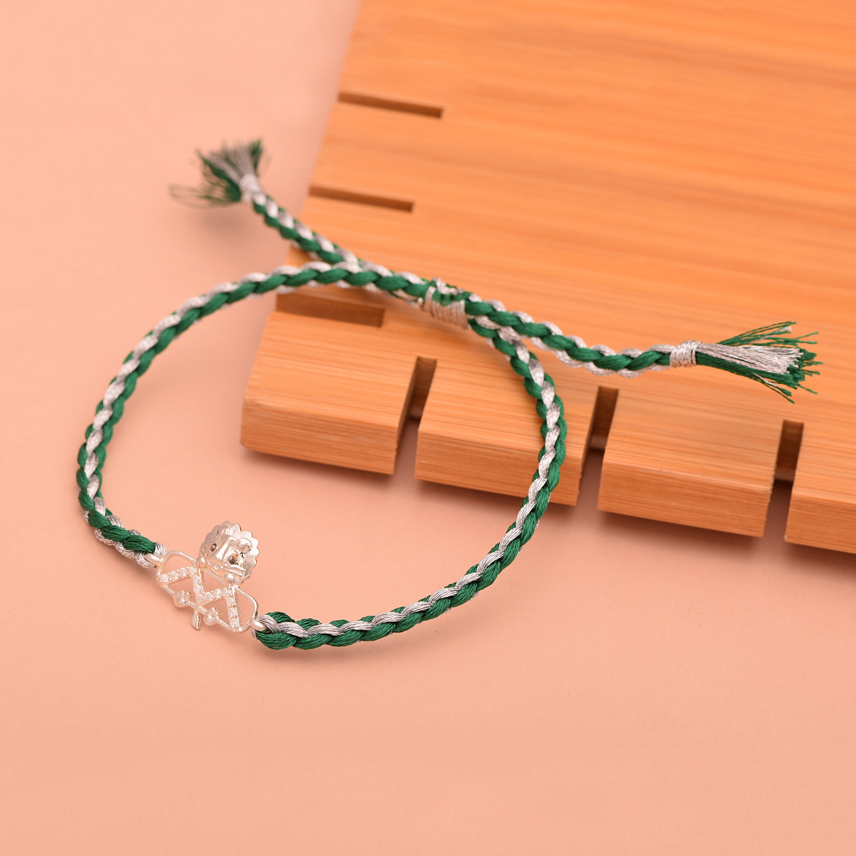 Lion Face Rakhi Bracelet