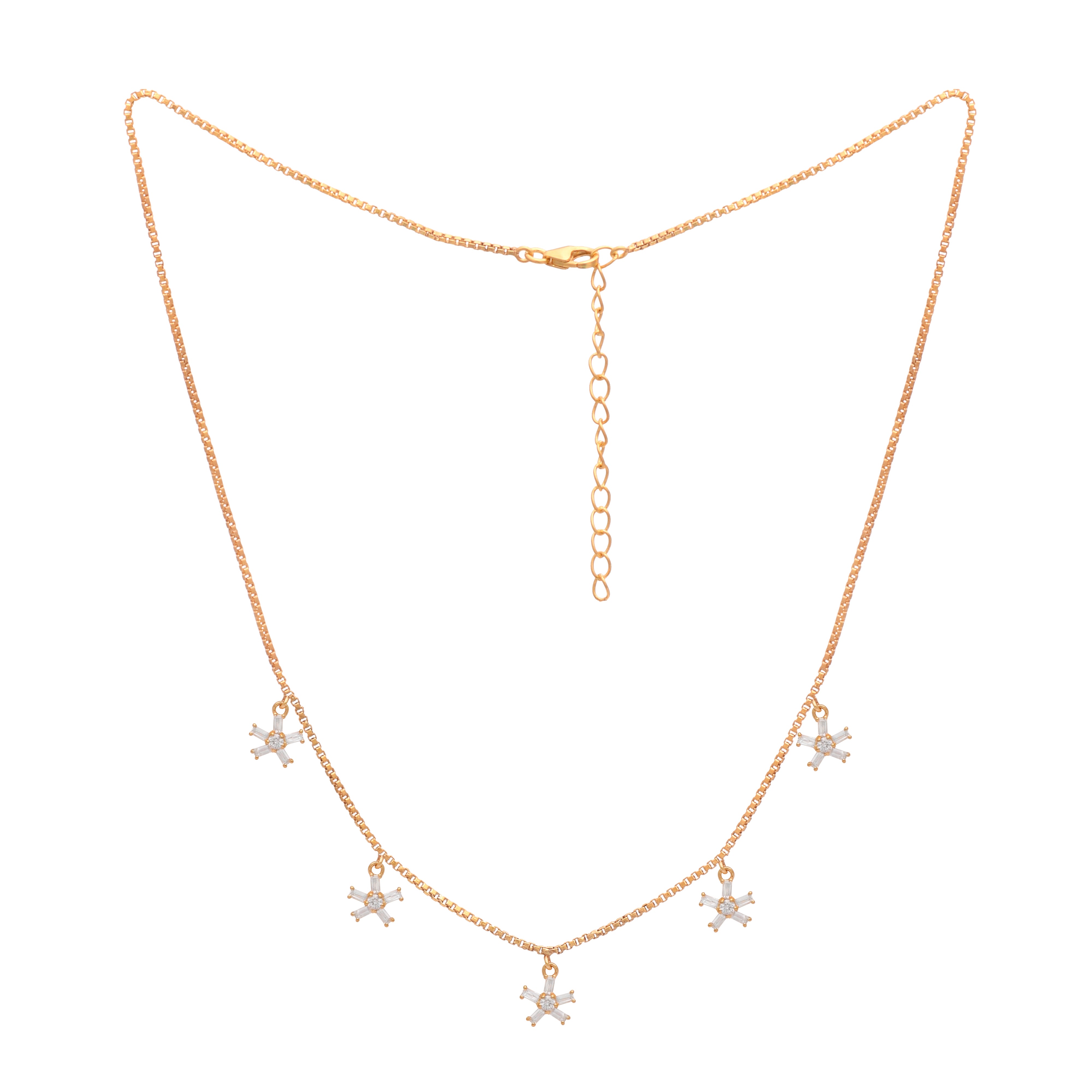 Star Charm Gold Vermeil Necklace - Sterling Silver