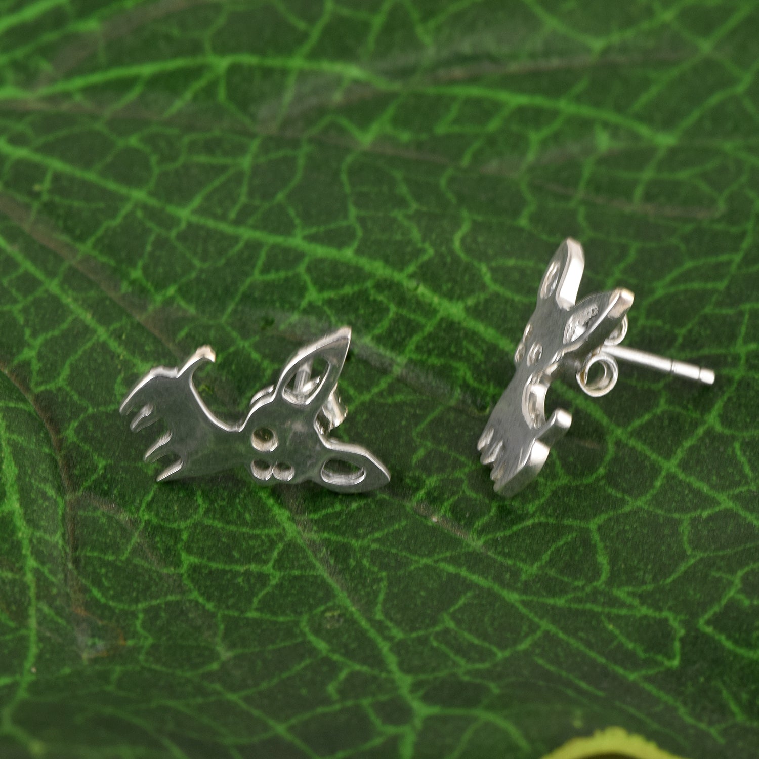 Chihuahua Dog Earrings - Sterling Silver