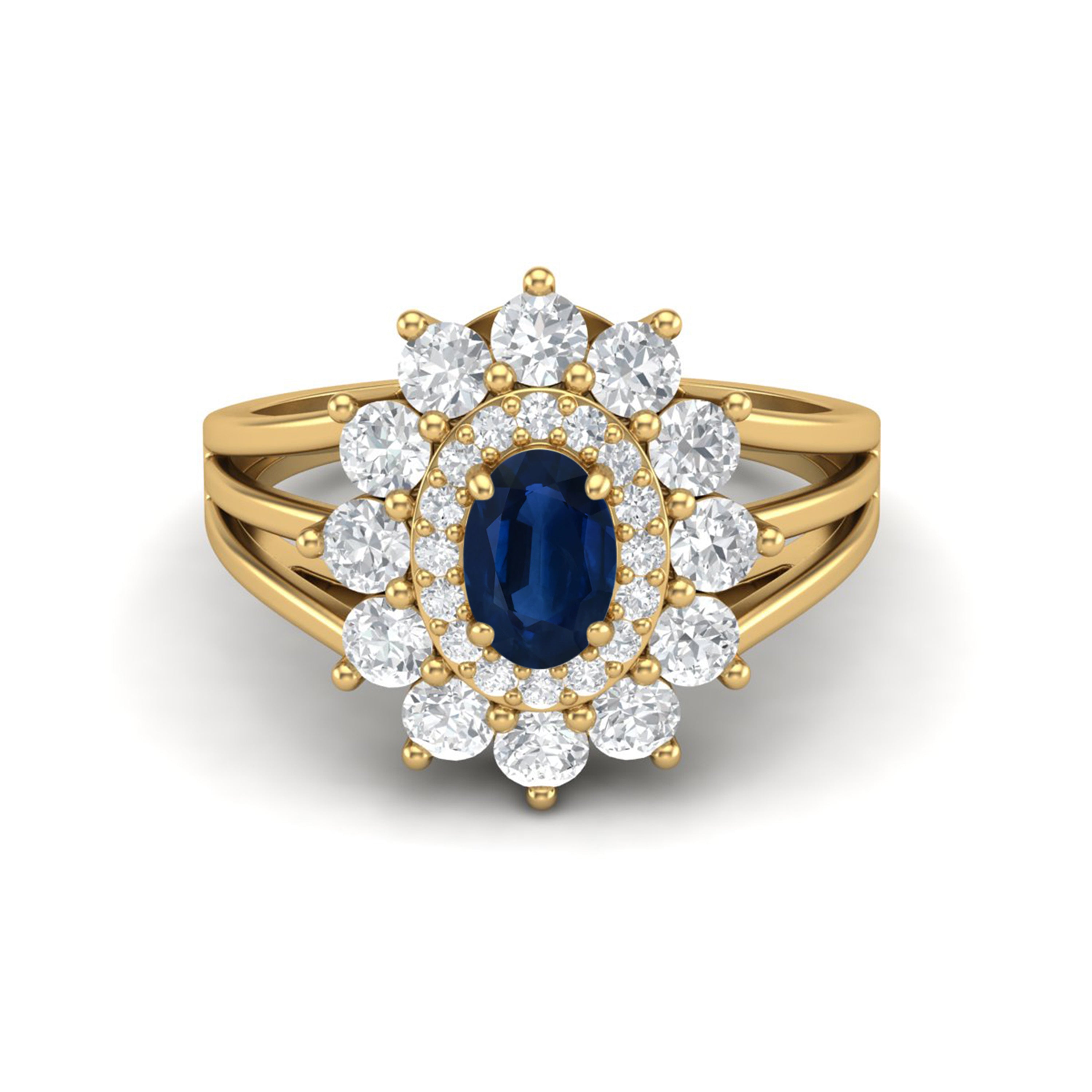 Blue Sapphire Ring