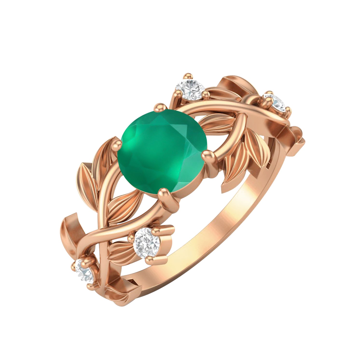 Green Onyx Ring
