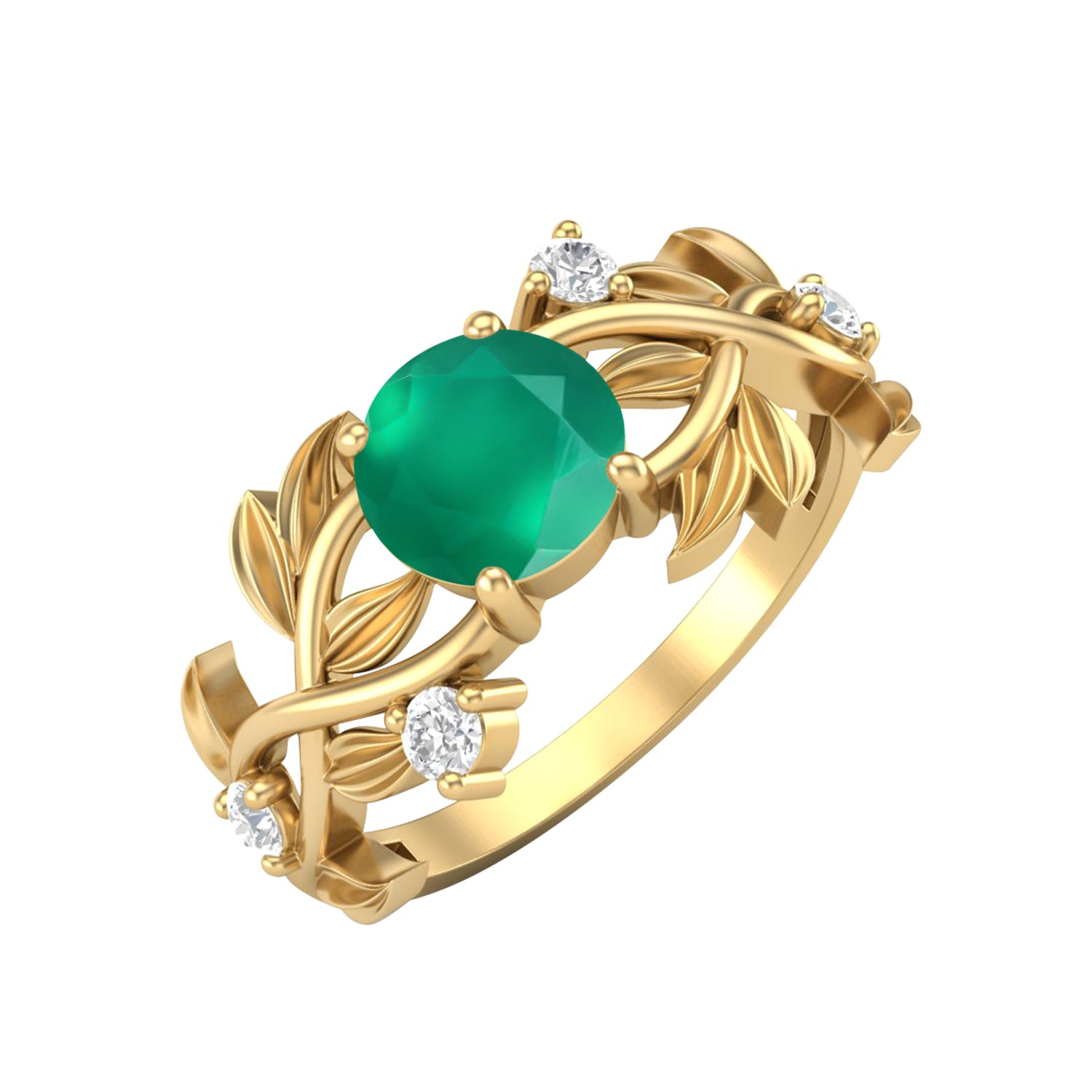 Green Onyx Ring