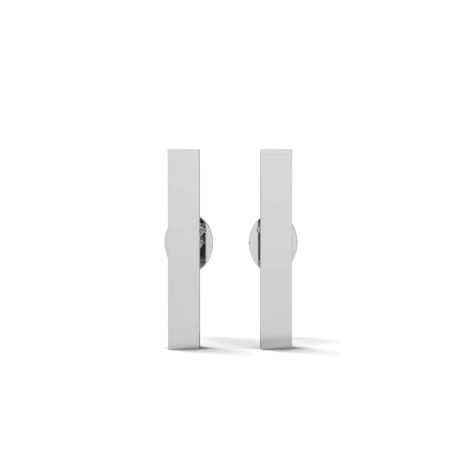 Initial "I" Monogram Stud Earring – Sterling Silver