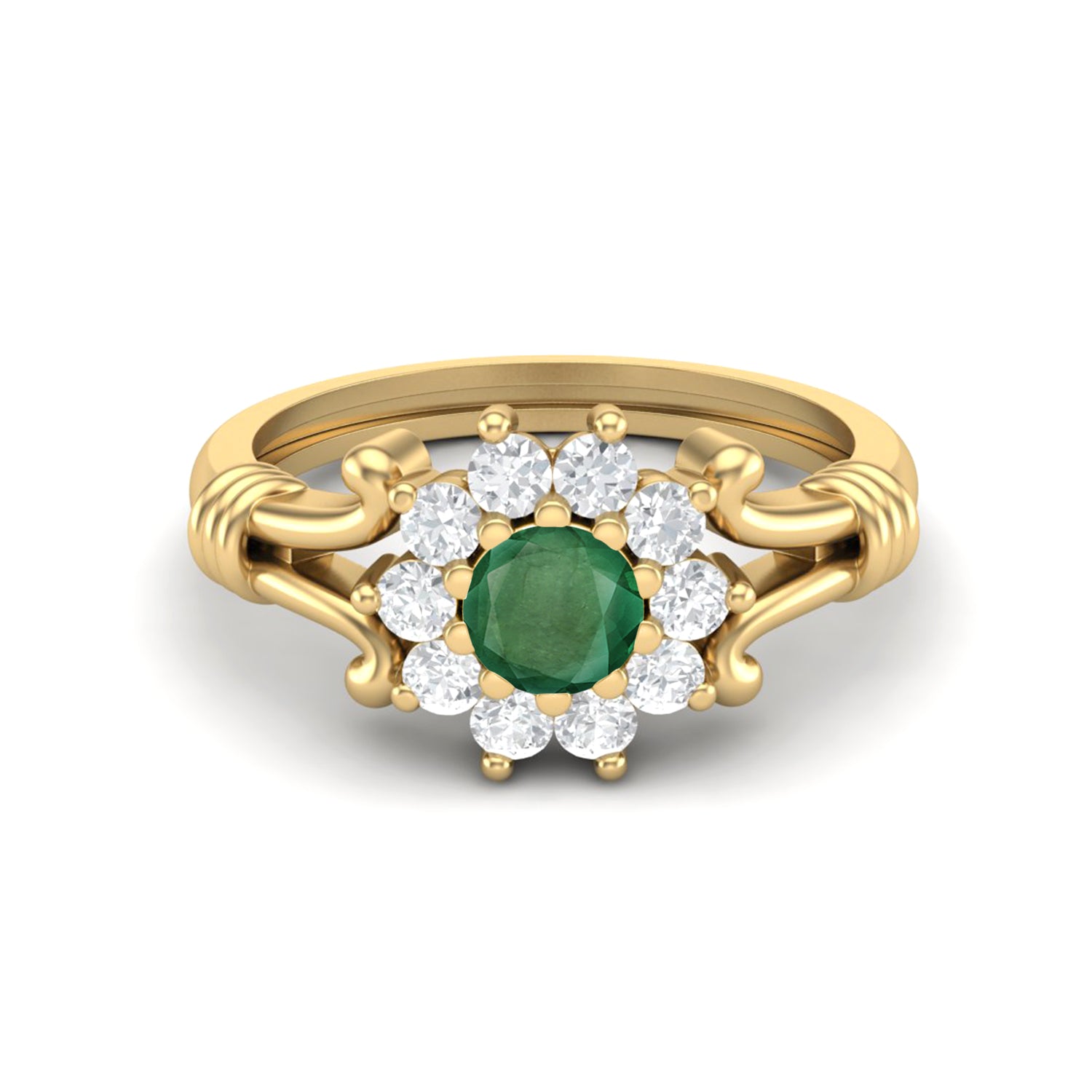 Emerald Zambia Ring