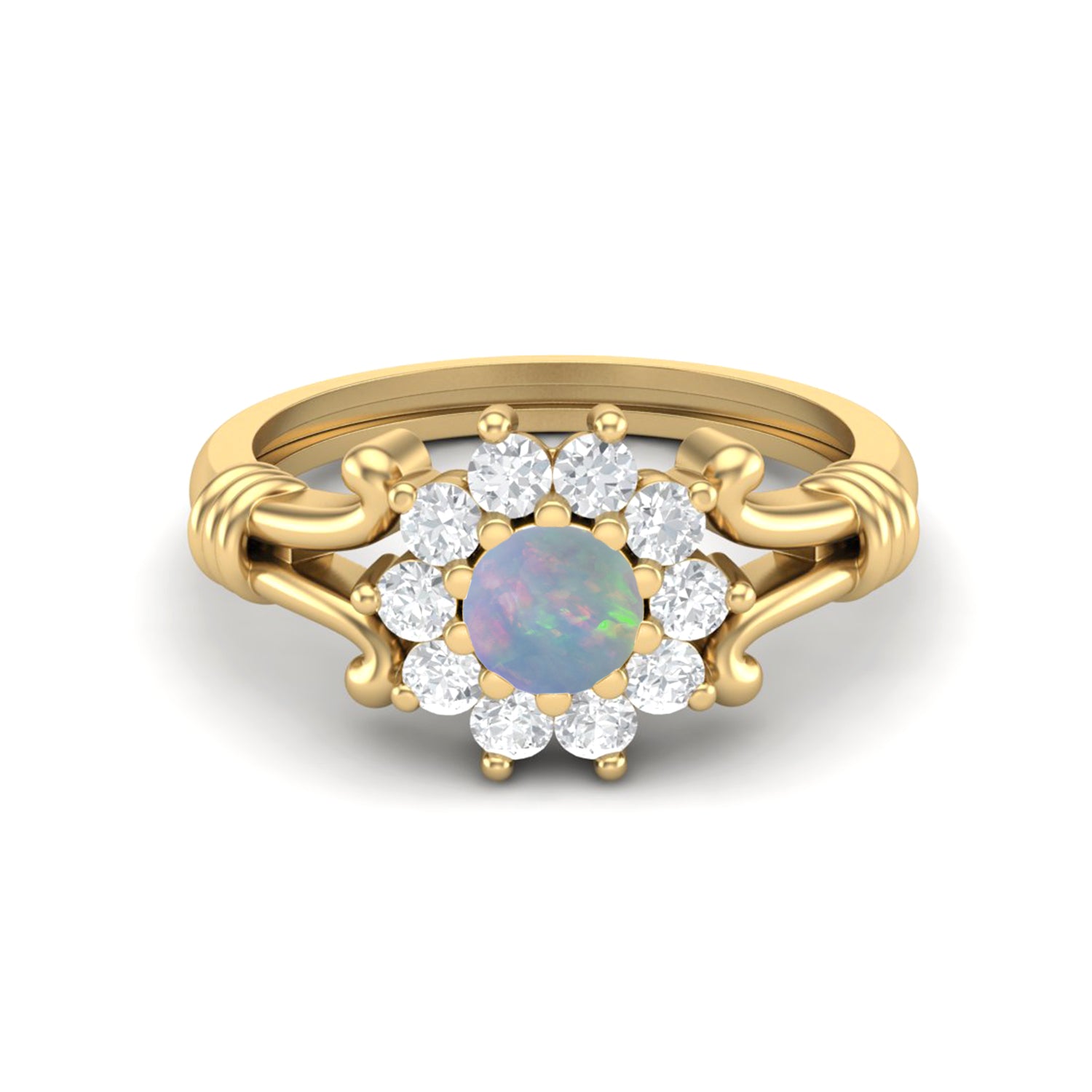 Ethiopian Opal Ring