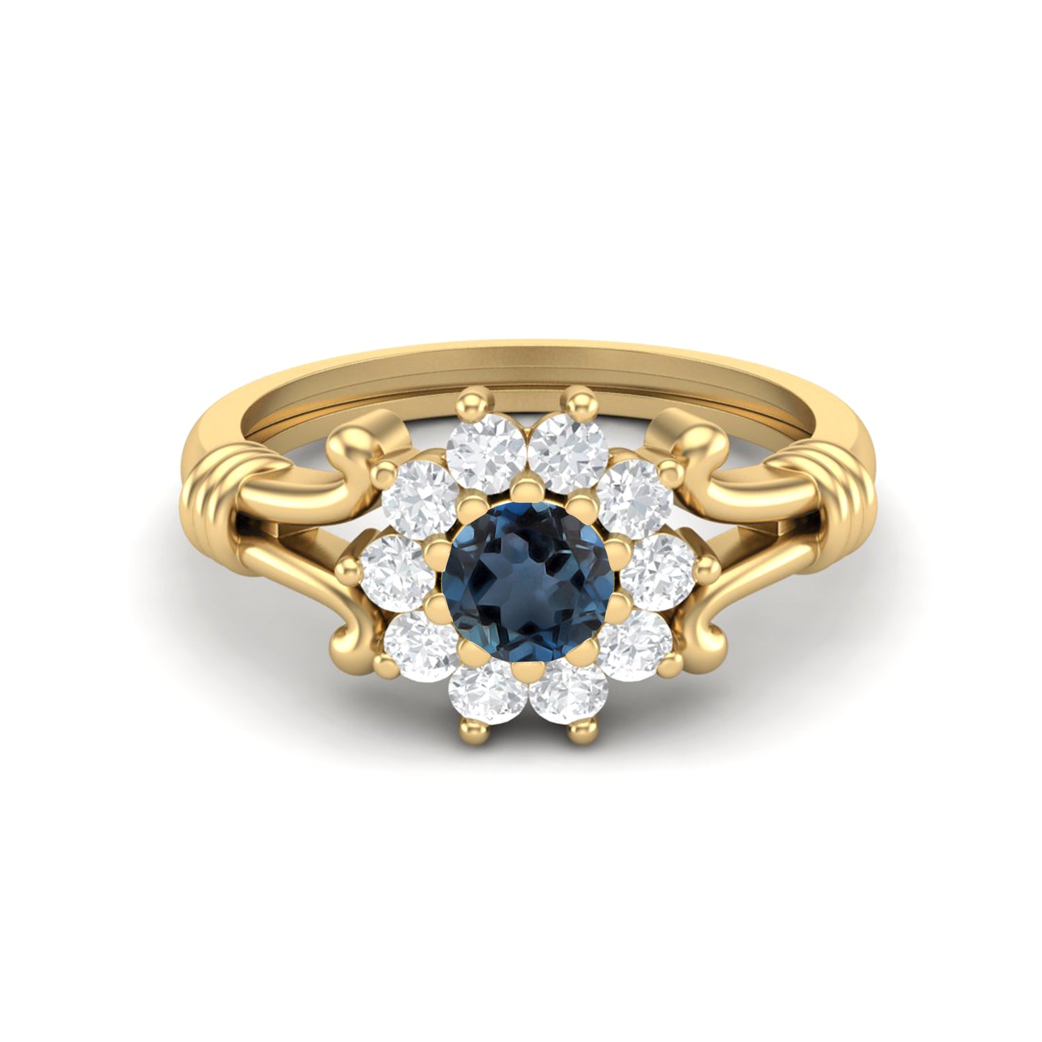 London Blue Topaz Ring
