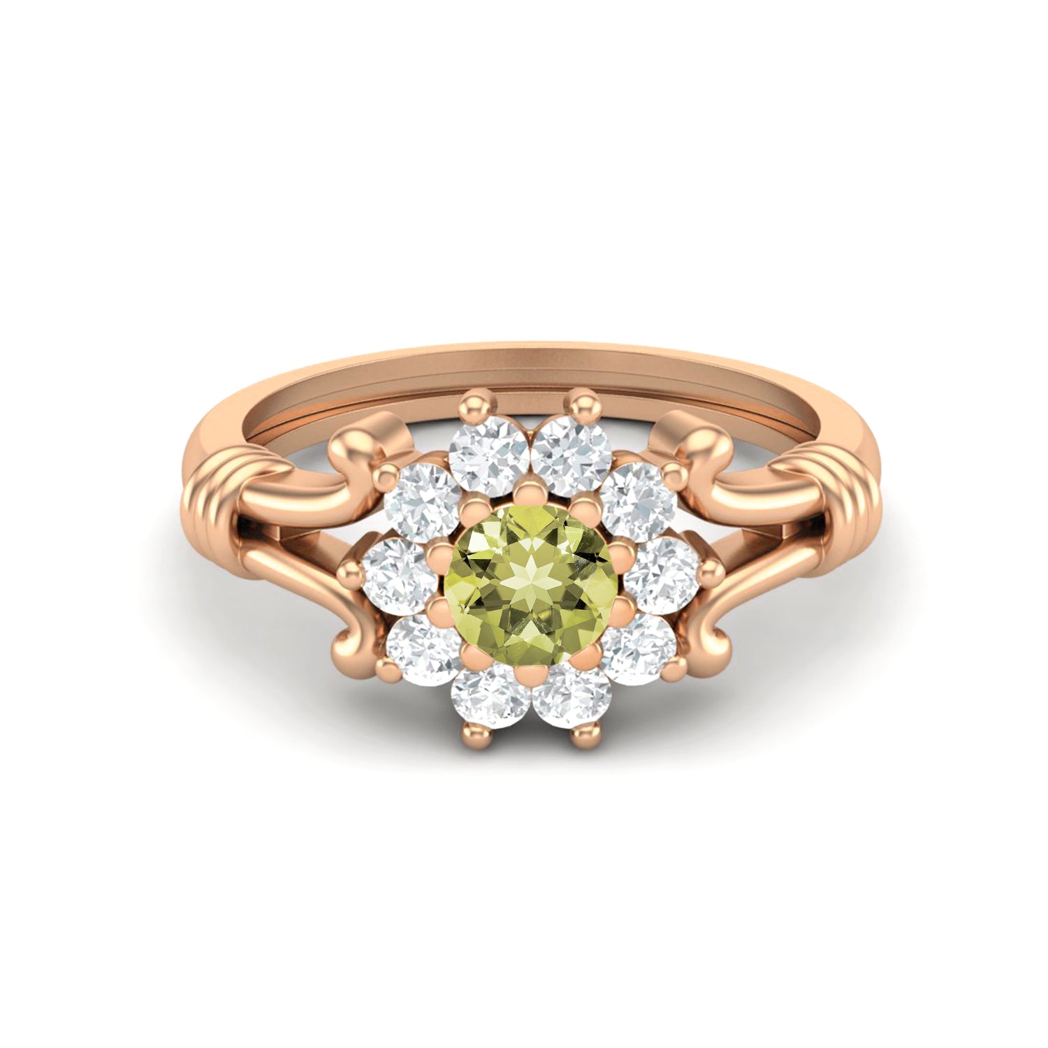 Lemon Quartz Ring