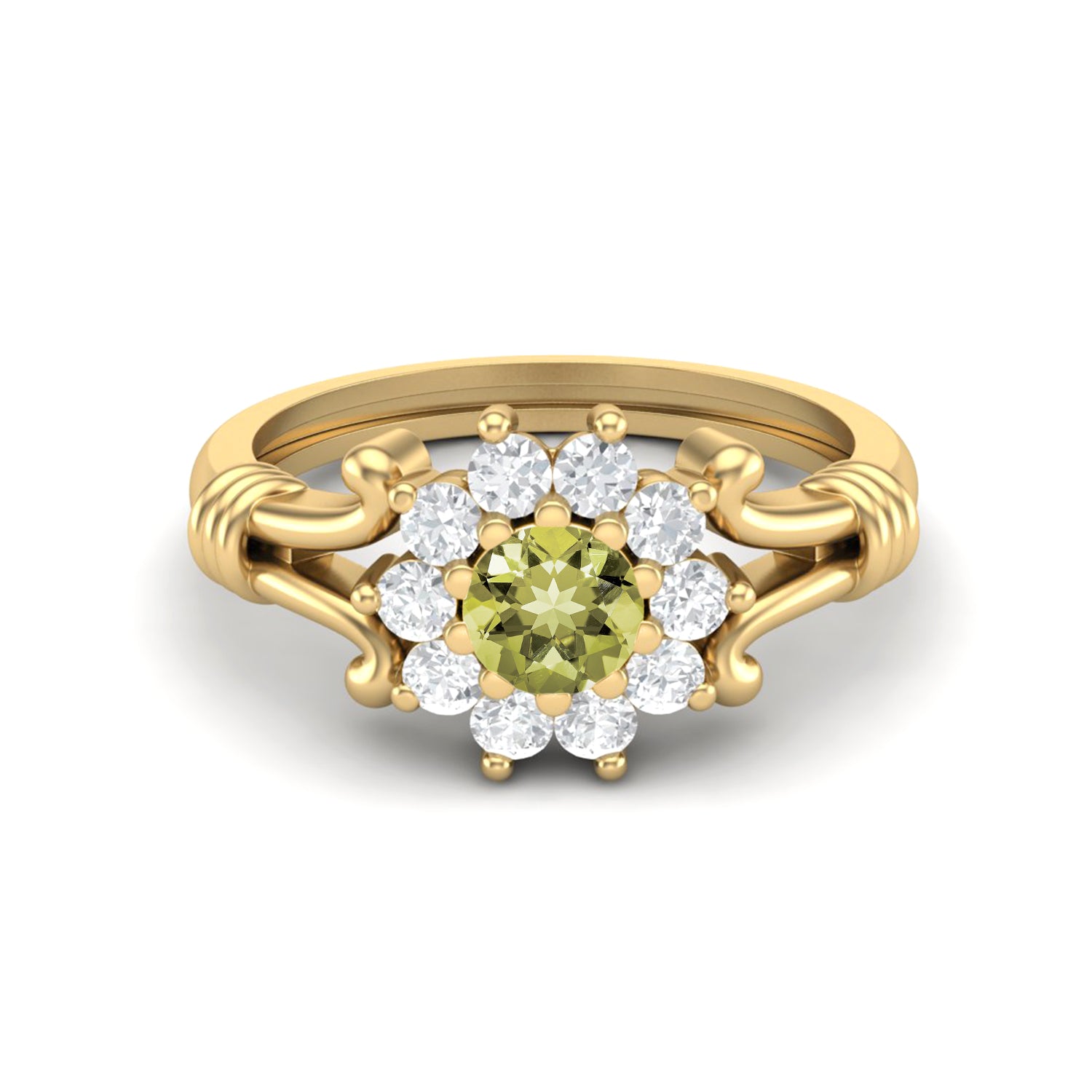 Lemon Quartz Ring