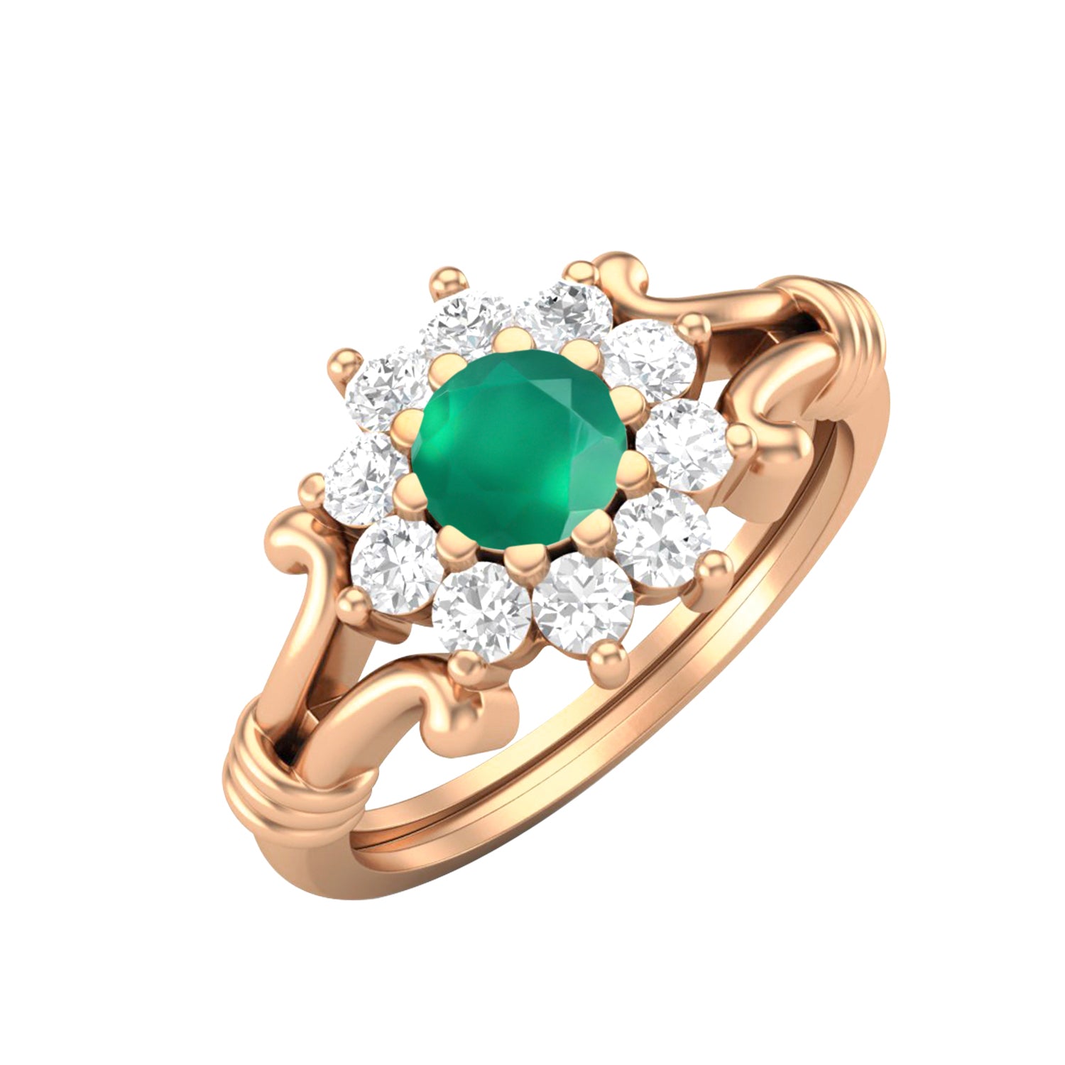 Green Onyx Ring