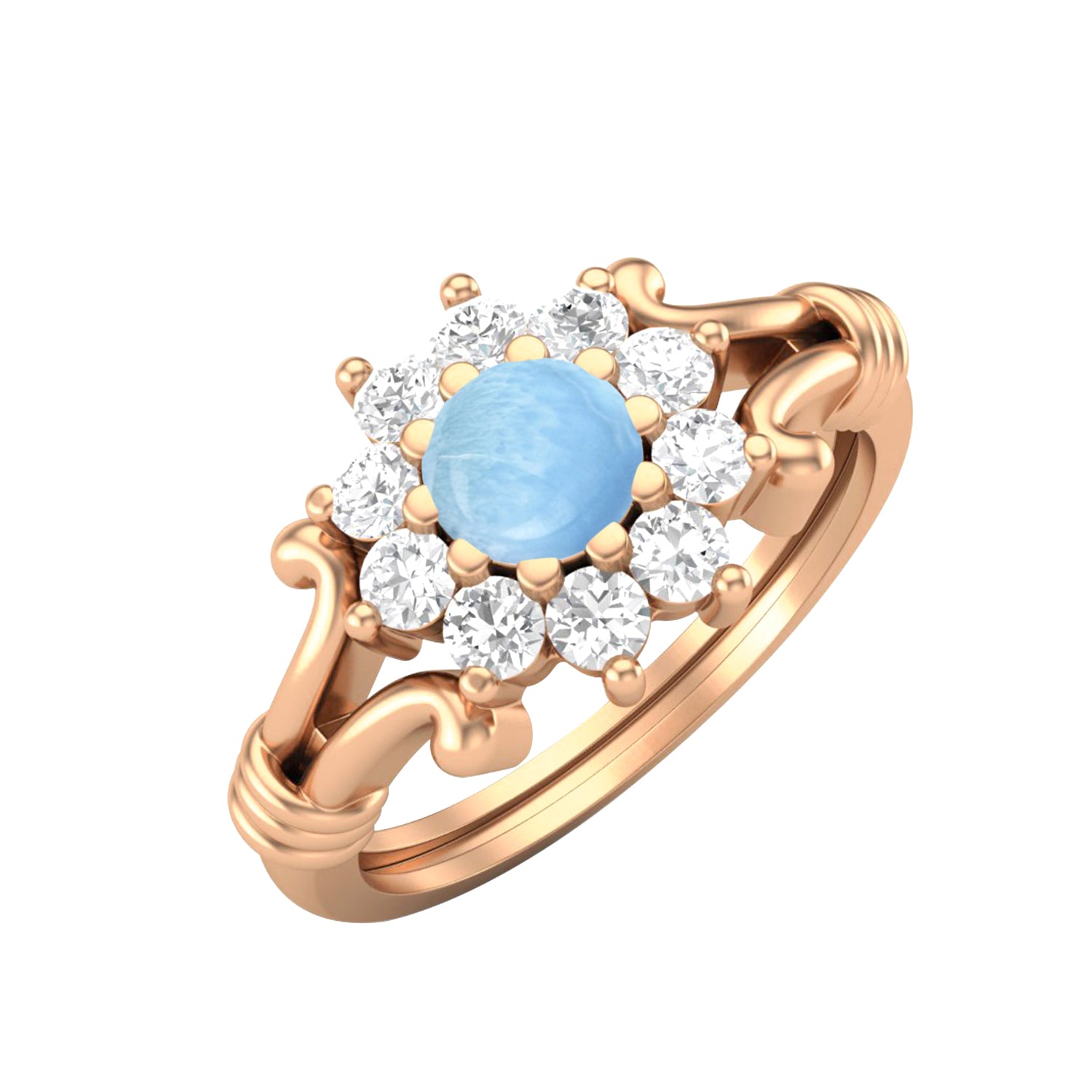 Larimar Ring
