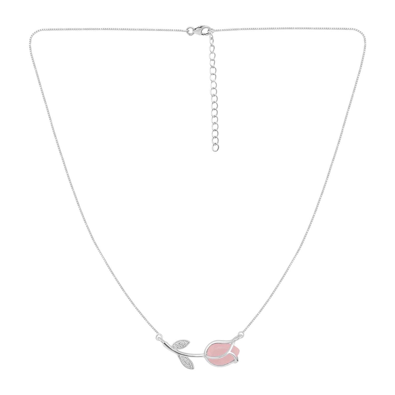 Collana con fiocco di neve e stella in tanzanite - Argento Sterling