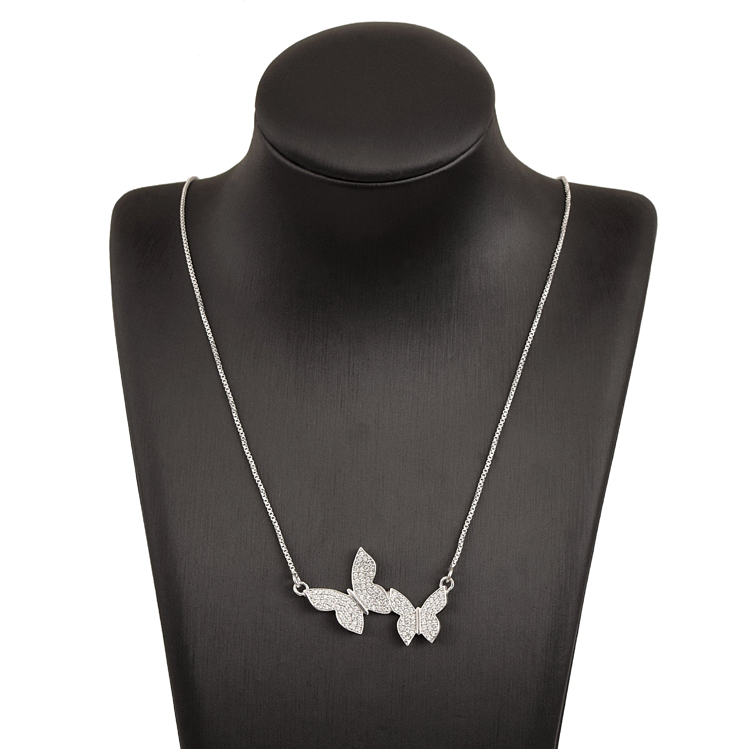 Collana con fiocco di neve e stella in tanzanite - Argento Sterling