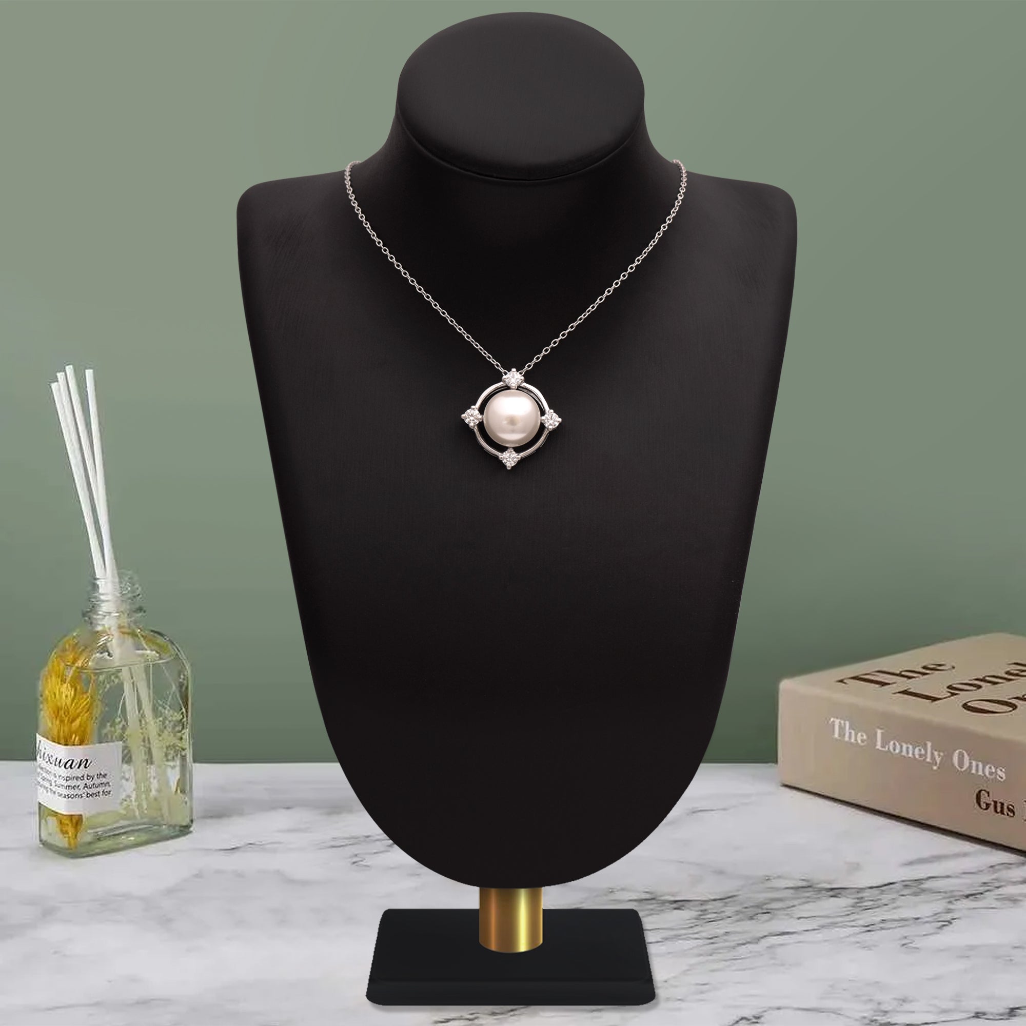 Pearl Classic Necklace – Sterling Silver