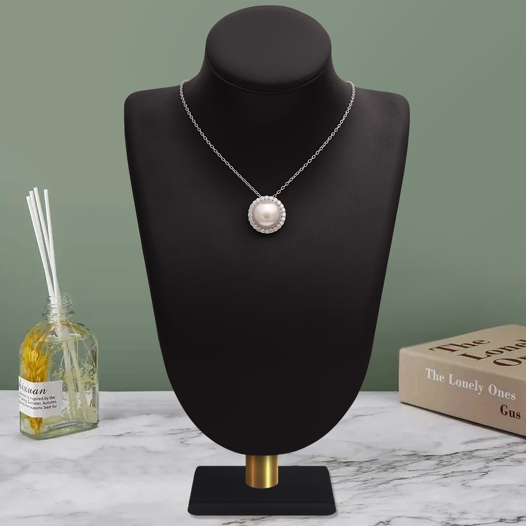 Collana con alone di perle – Argento Sterling