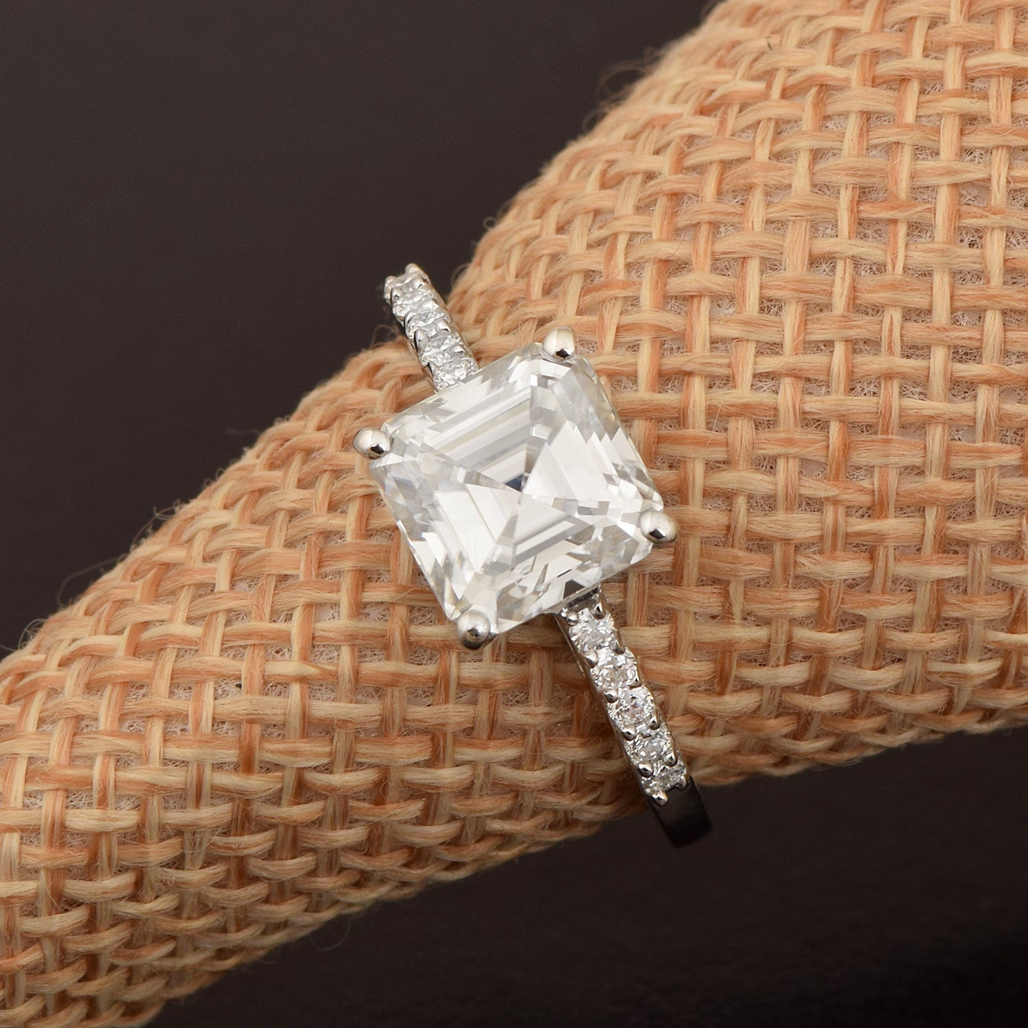 Moissanite Ring