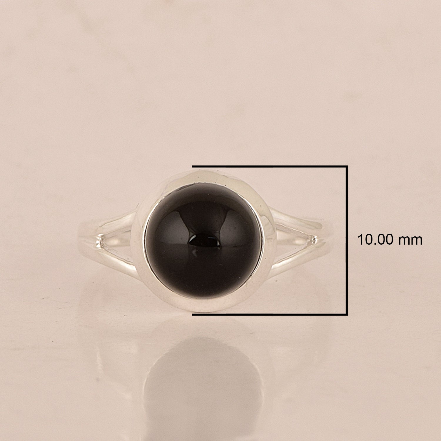 Mood Stone Split Shank Color Change Ring – Sterling Silver