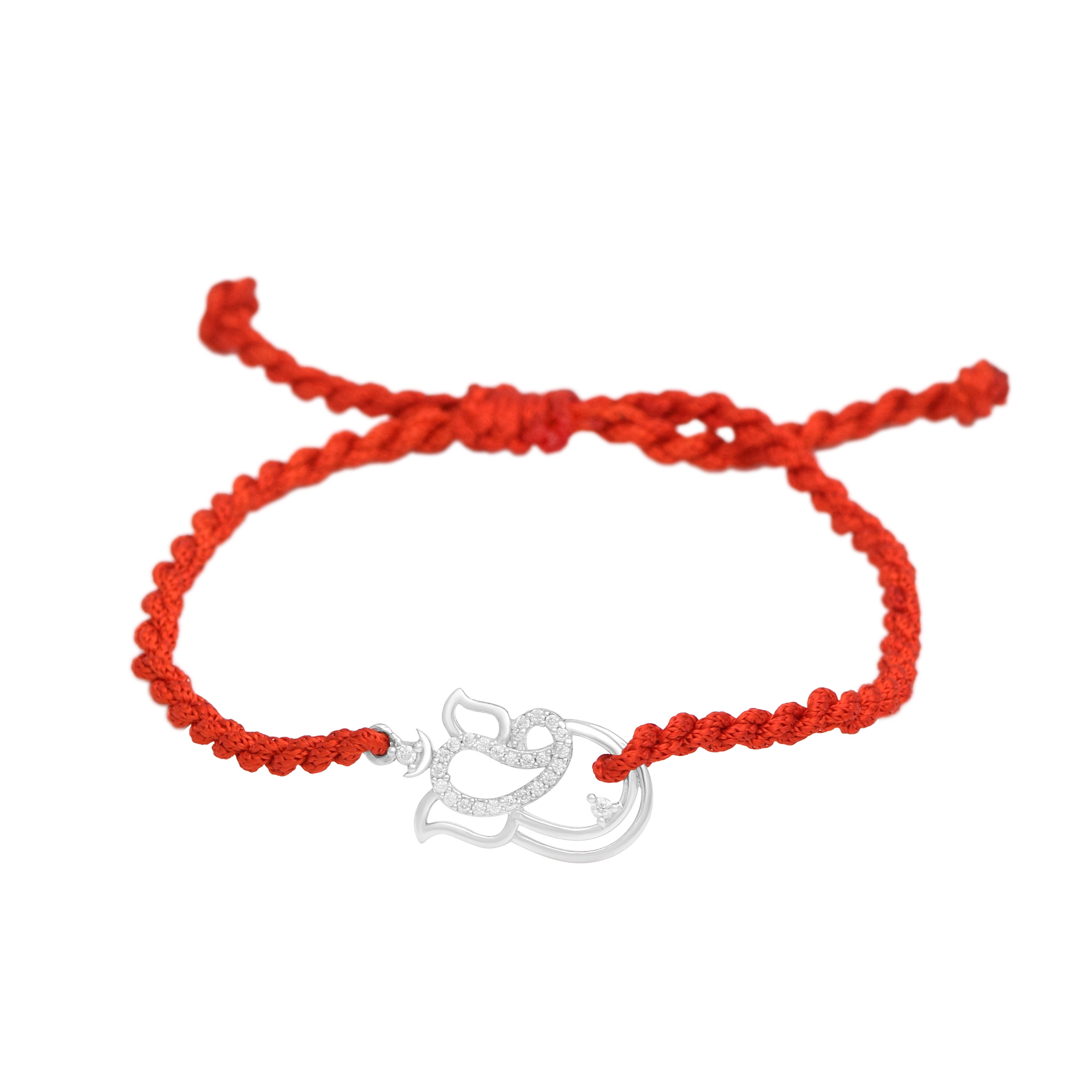 Lord Ganesha Rakhi Bracelet