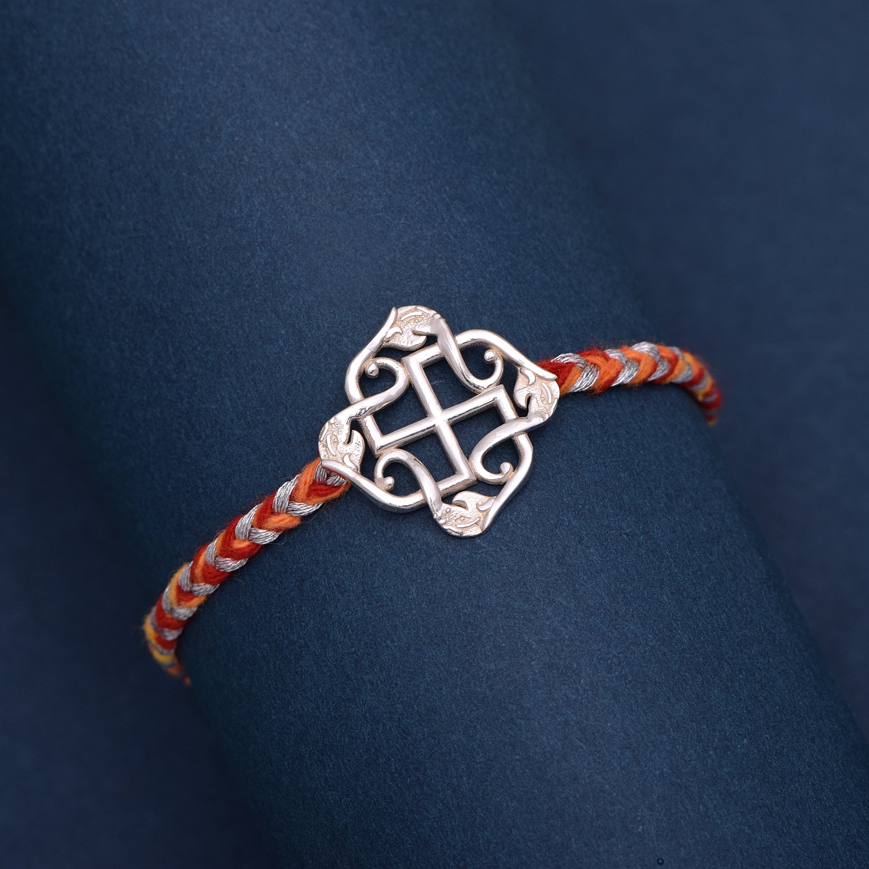Swastik Rakhi Bracelet