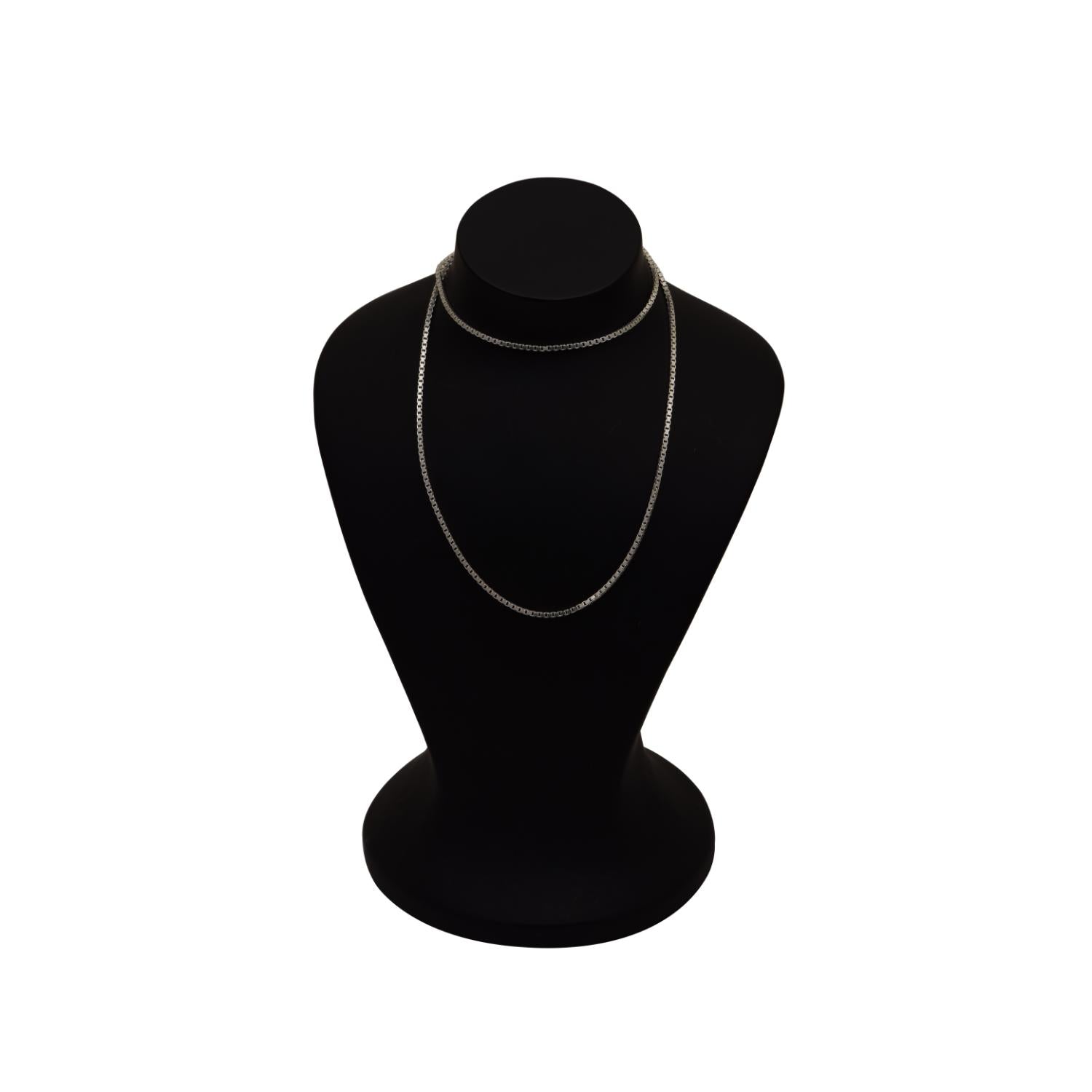 Box Chain Necklace - Sterling Silver