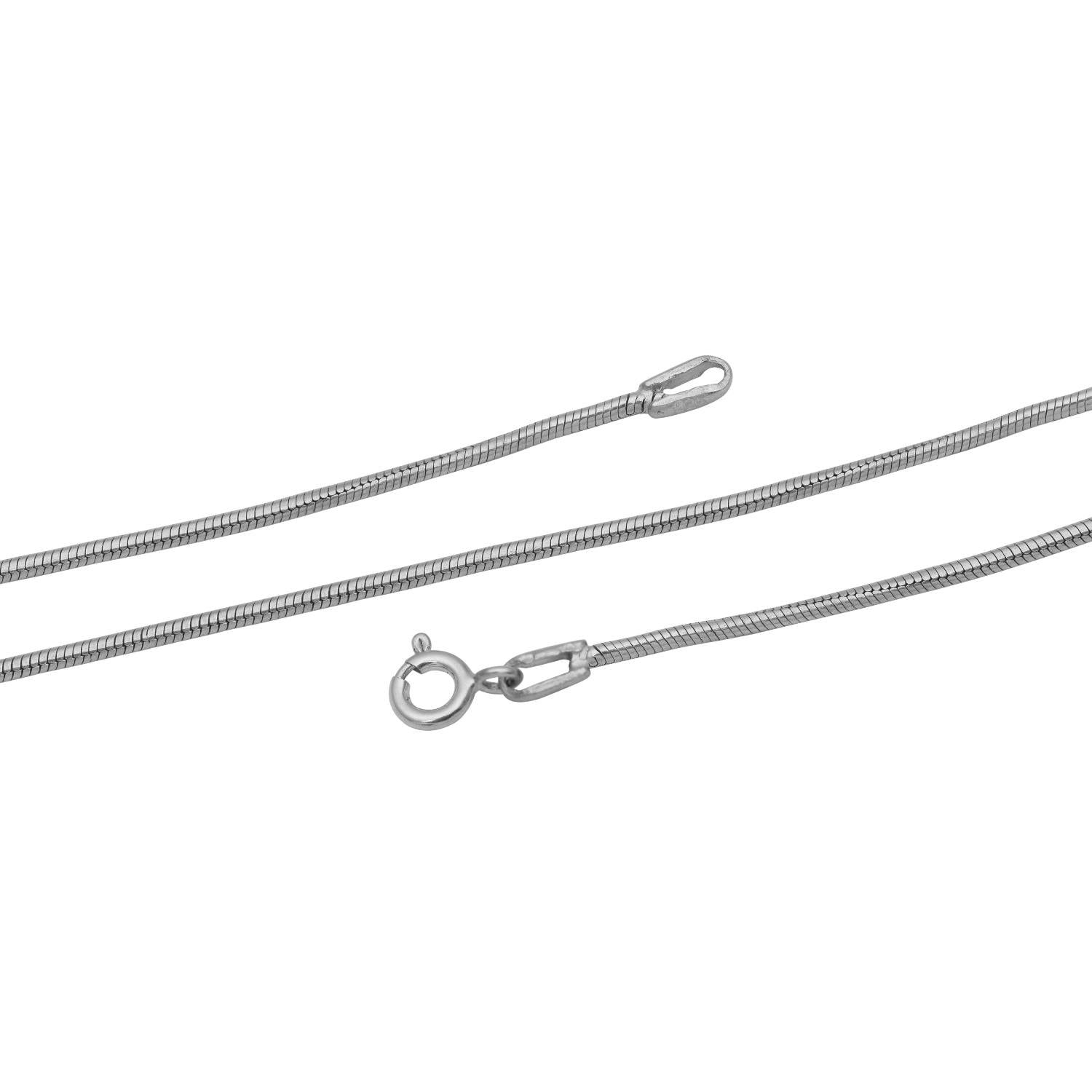Snake Chain Necklace - Sterling Silver