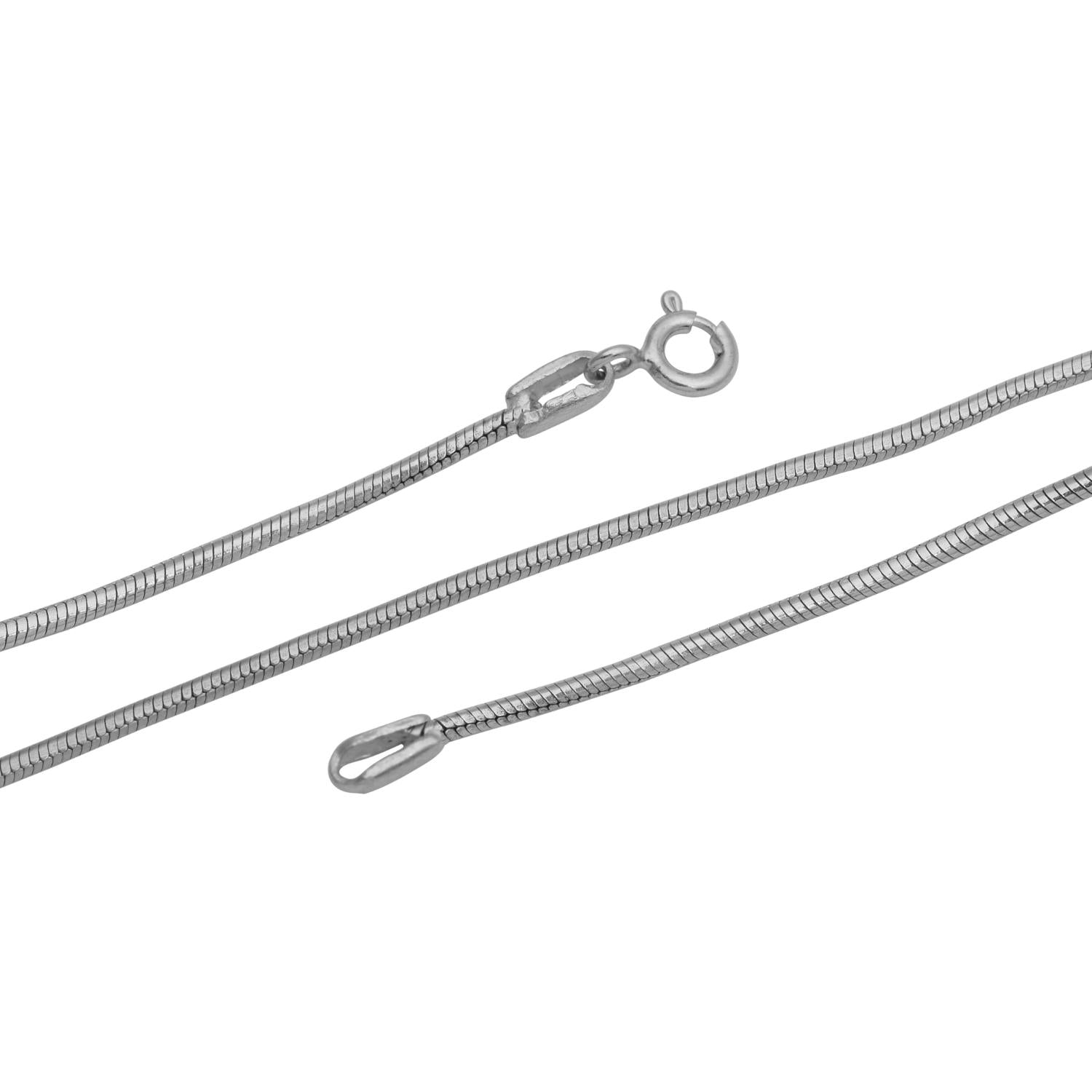 Snake Chain Necklace - Sterling Silver