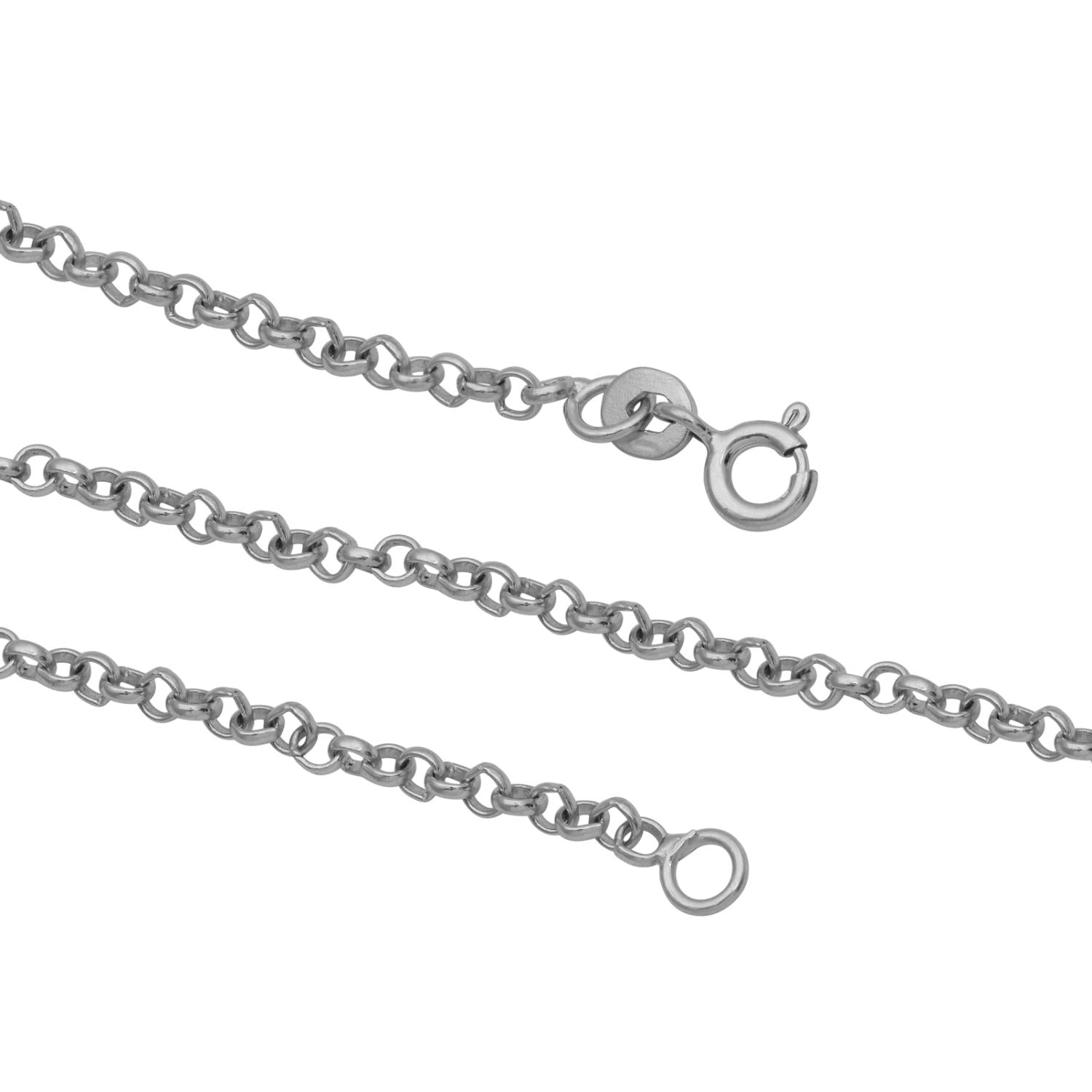 Rolo Chain Necklace - Sterling Silver