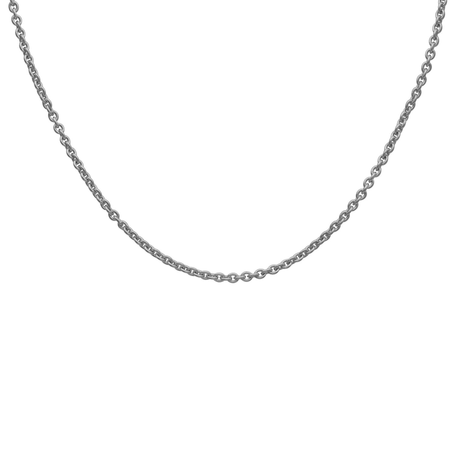 Rolo Chain Necklace - Sterling Silver
