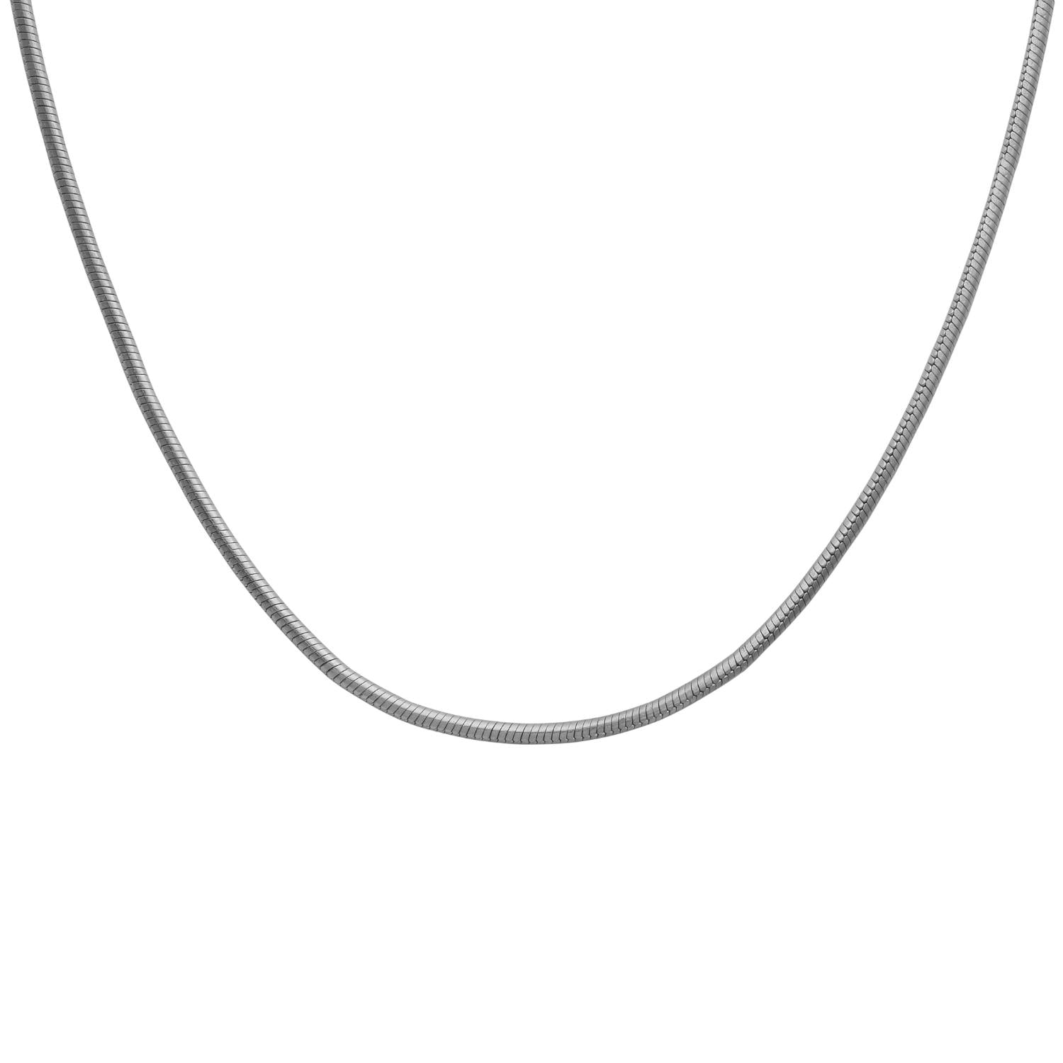 Snake Chain Necklace - Sterling Silver