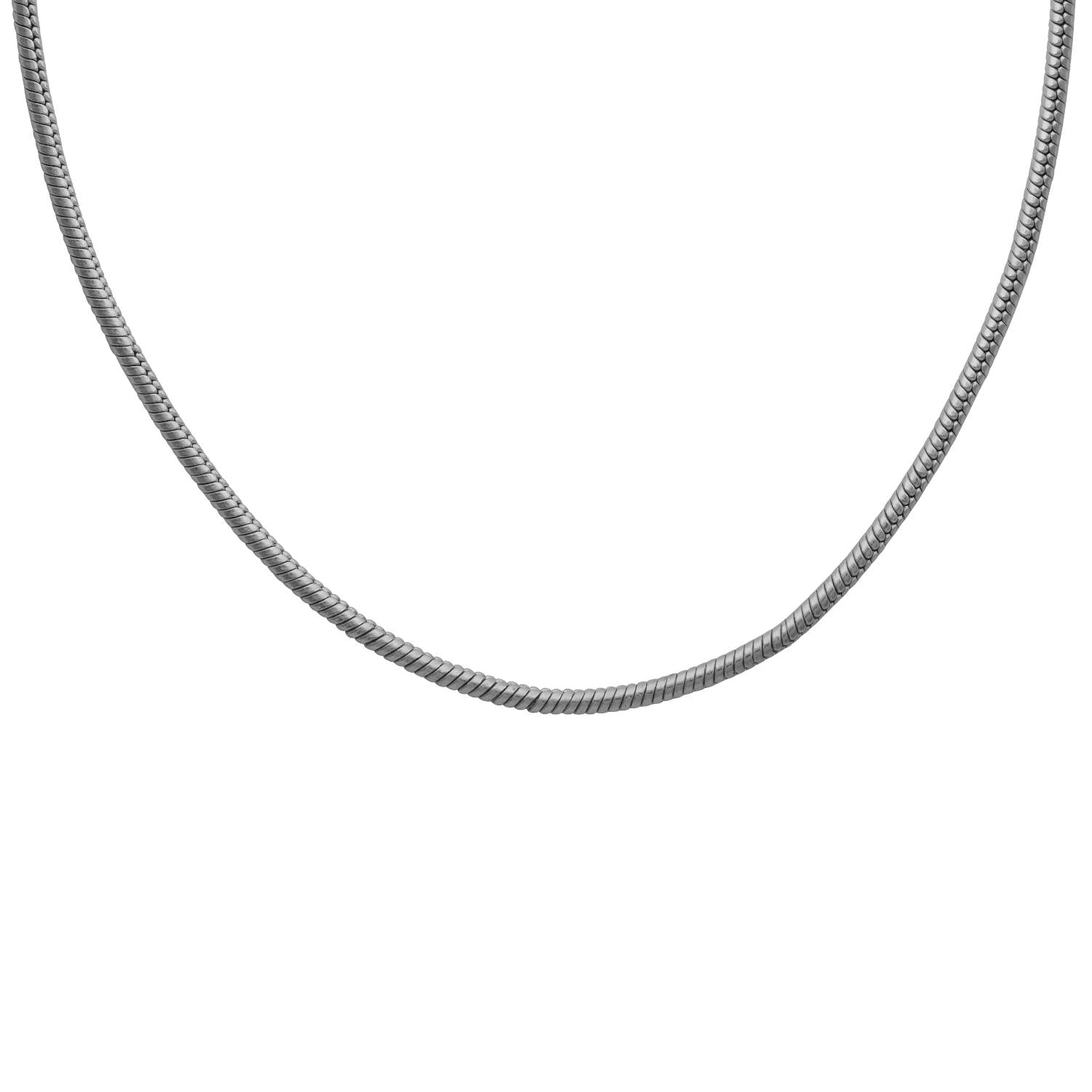 Collana a catena da 18 pollici in argento sterling