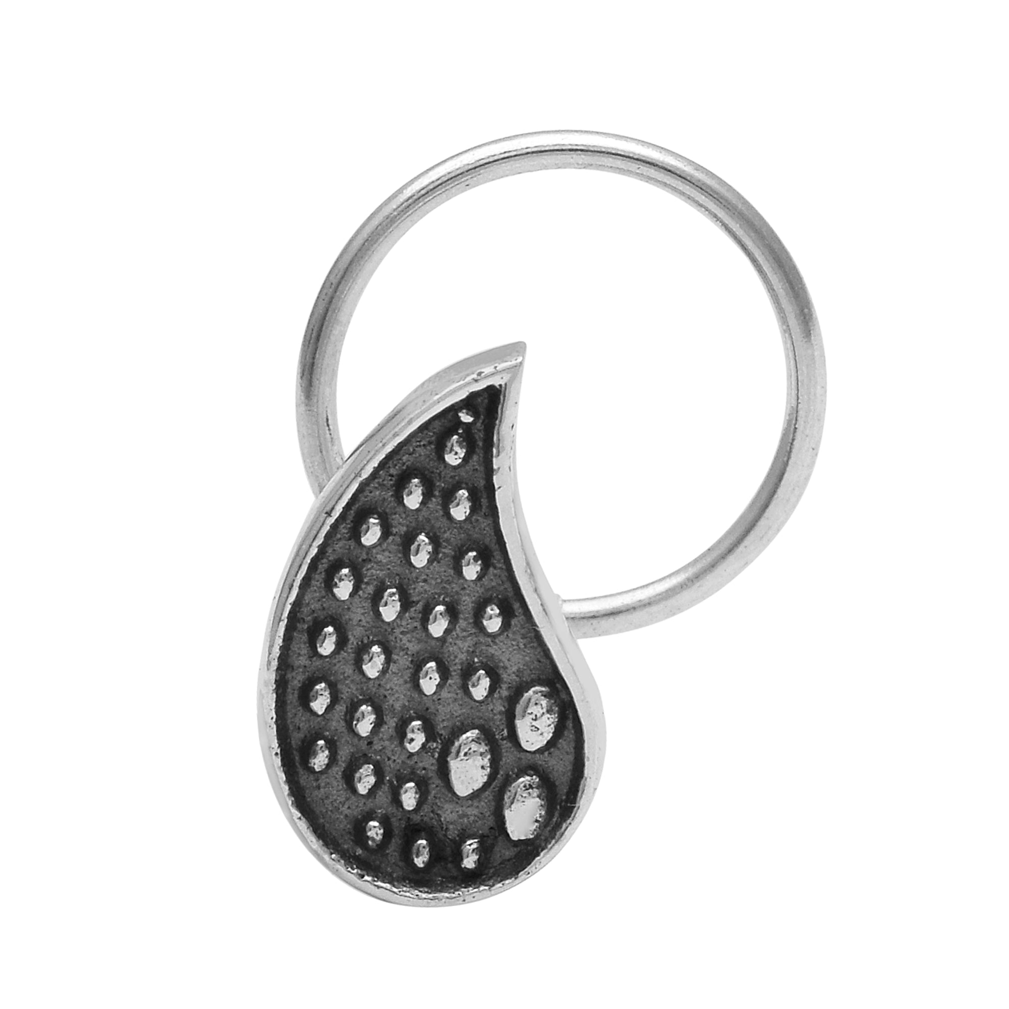 Leaf Nose Pin - Sterling Silver