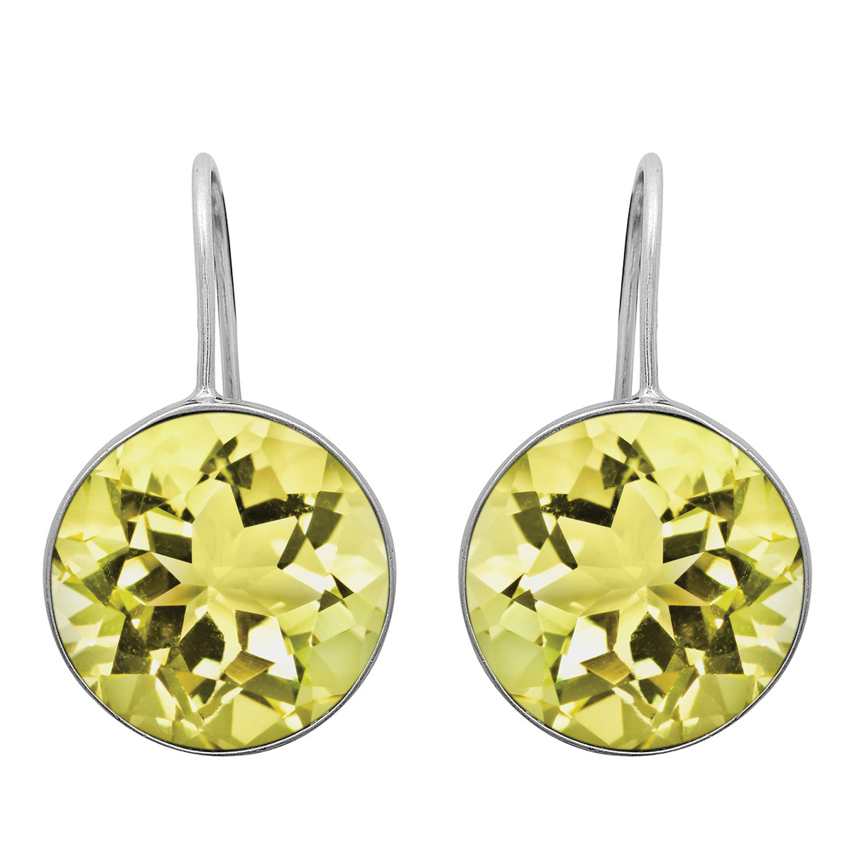 Multi Stone Minimalist Drop Earrings - Sterling Silver