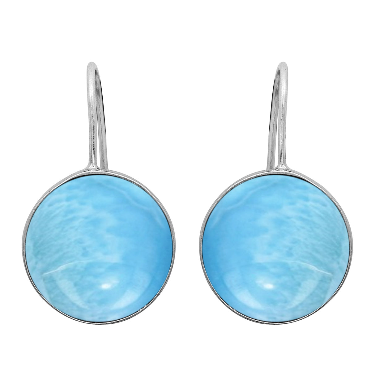Multi Stone Minimalist Drop Earrings - Sterling Silver