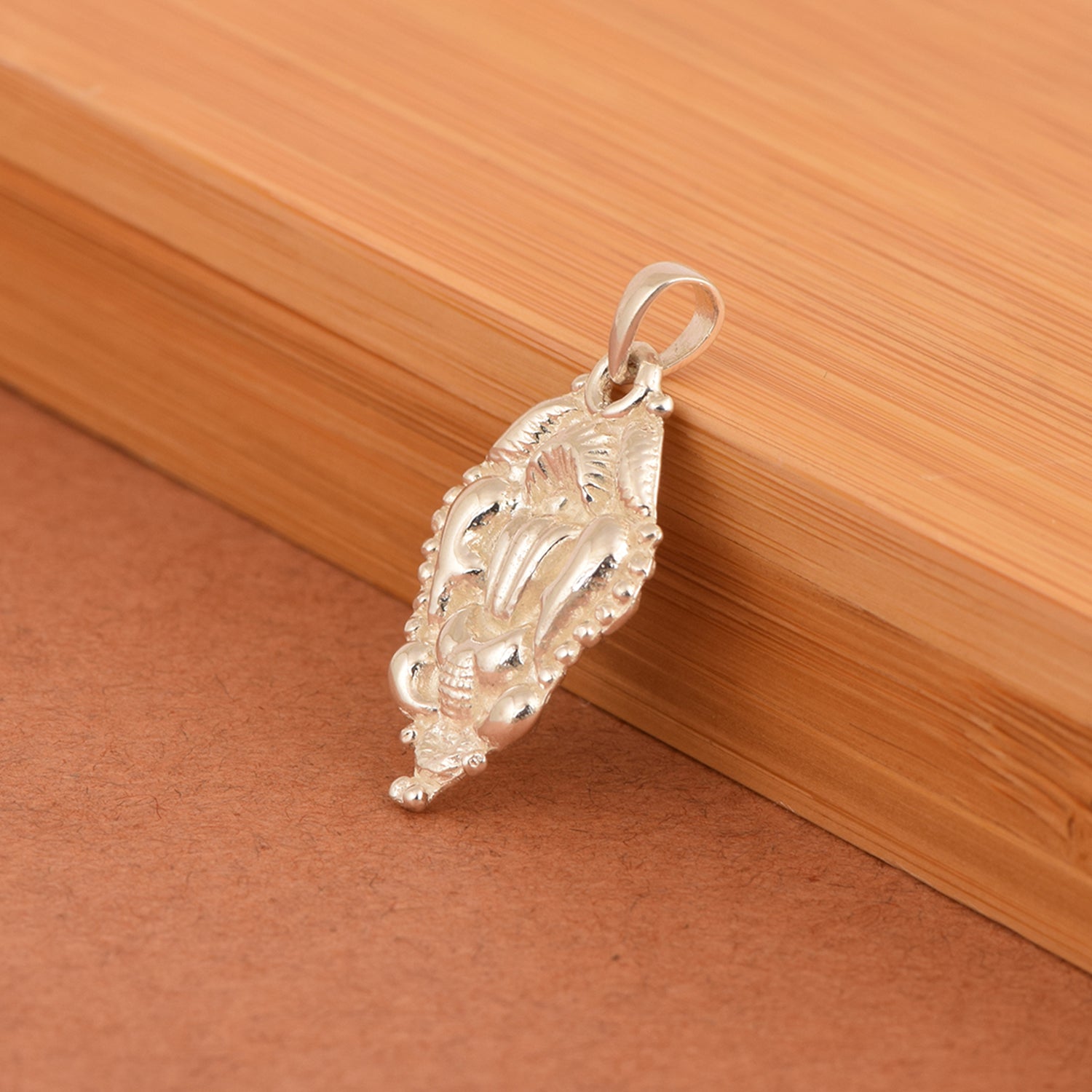 Ganesha Pendant - Sterling Silver